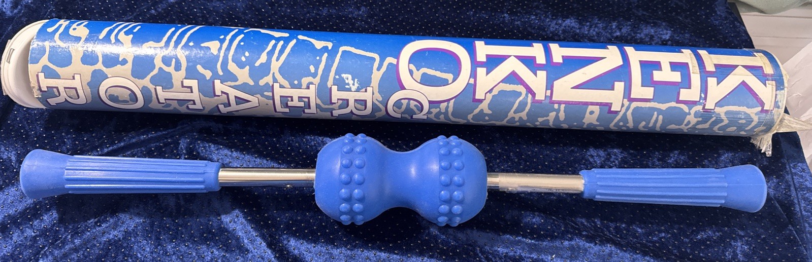 Nikken MagCreator Back & Body Massage Roller Blue Made In USA Nikken MagCreator Back & Body Massage Roller Blue Made In USA