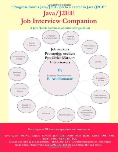 JAVA/J2EE JOB INTERVIEW COMPANION By Arulkumaran Kumaraswamipillai & Sivayini