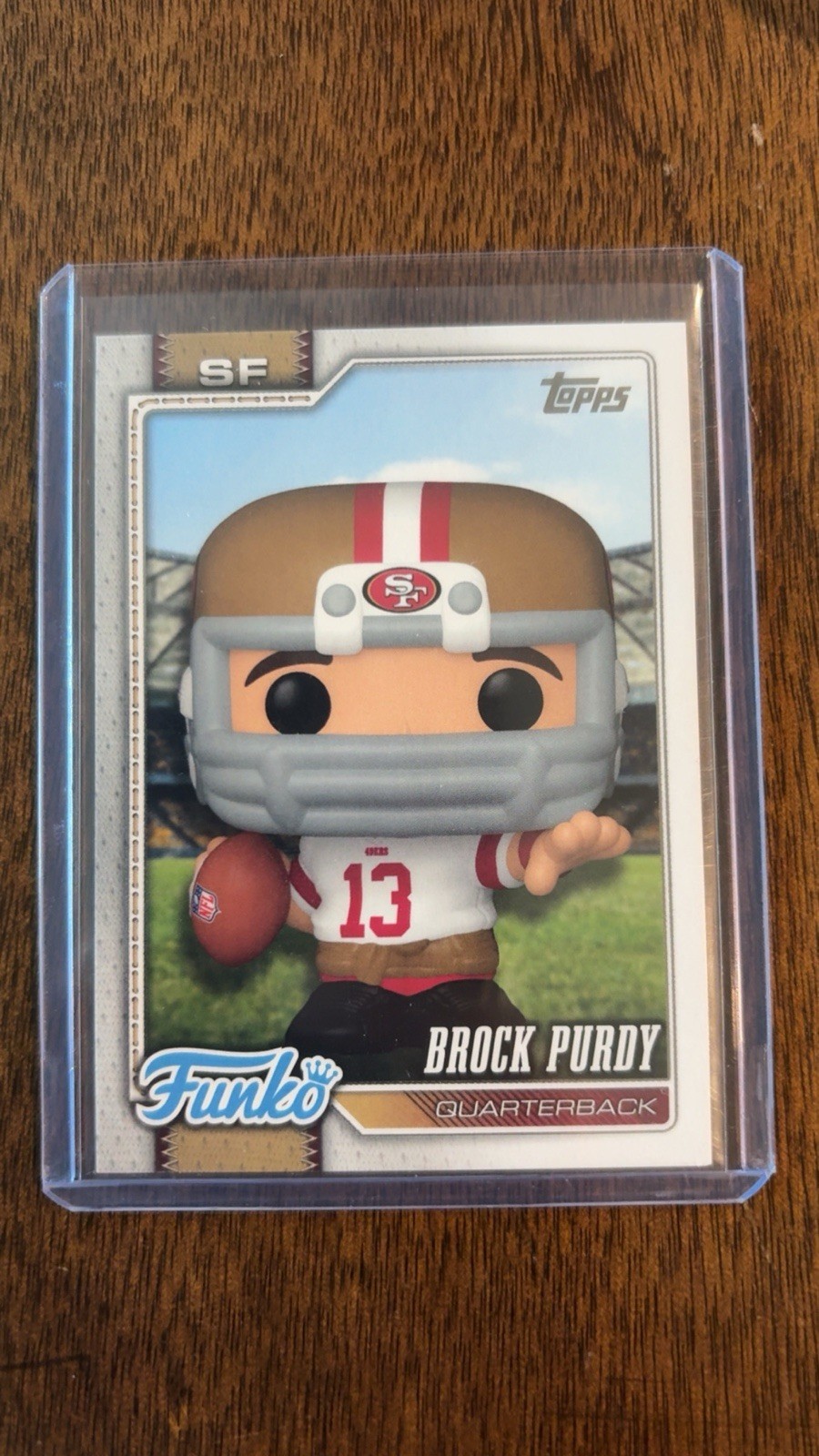 Topps Funko 2026 Brock Purdy San Francisco 49ers Football Card #FUNKO-2 Topps Funko 2026 Brock Purdy San Francisco 49ers Football Card #FUNKO-2