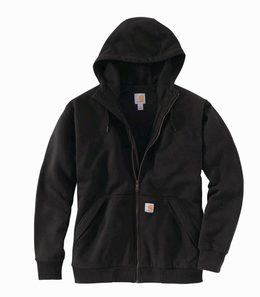 Carhartt Mens Paxton Rain Defender Thermal Lined Full Zip Hoodie Heavyweight Carhartt Mens Paxton Rain Defender Thermal Lined Full Zip Hoodie Heavyweight