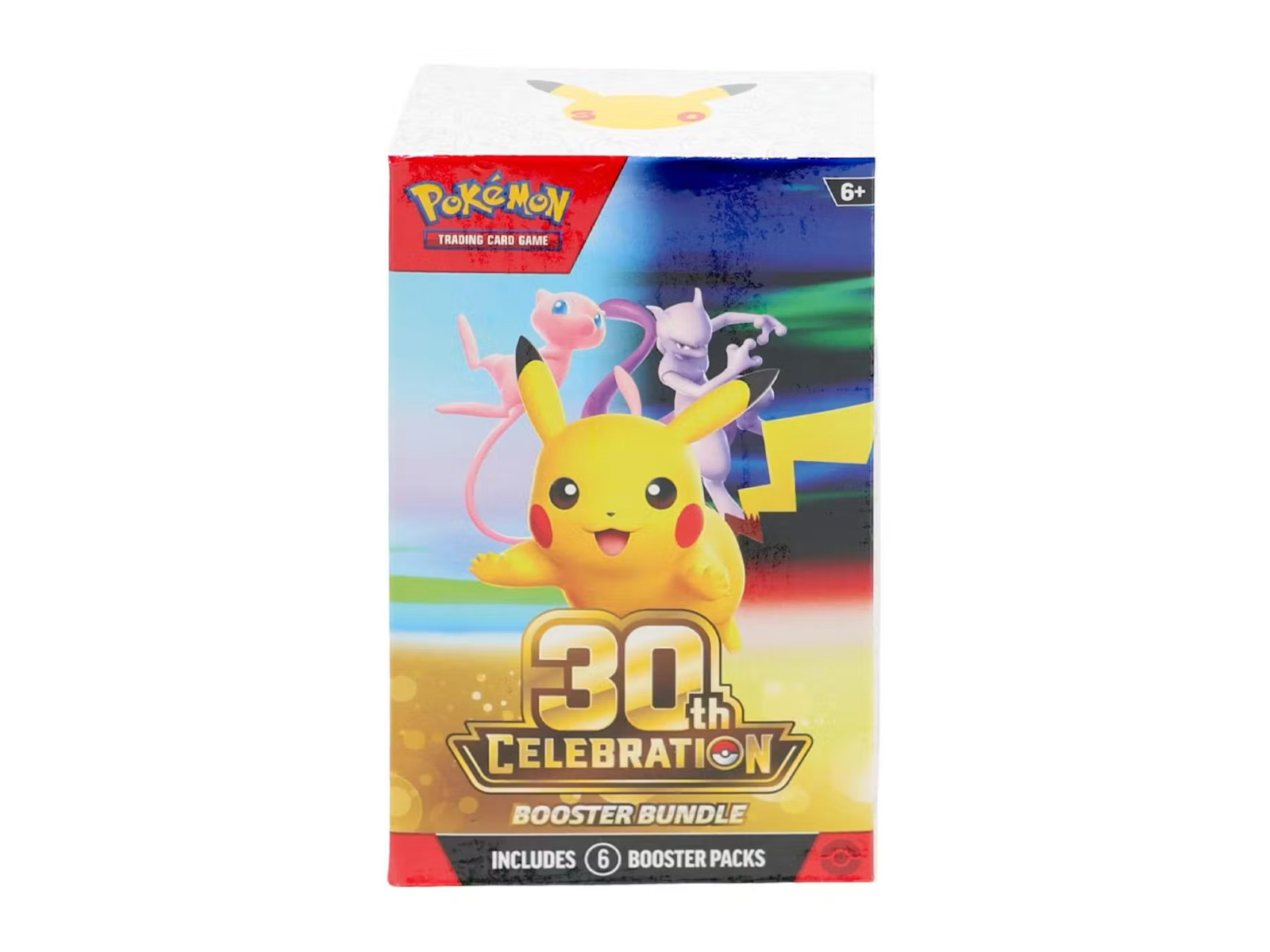 Pokemon TCG 30th Anniversary Celebration Sealed Booster Bundle Box 6 Packs