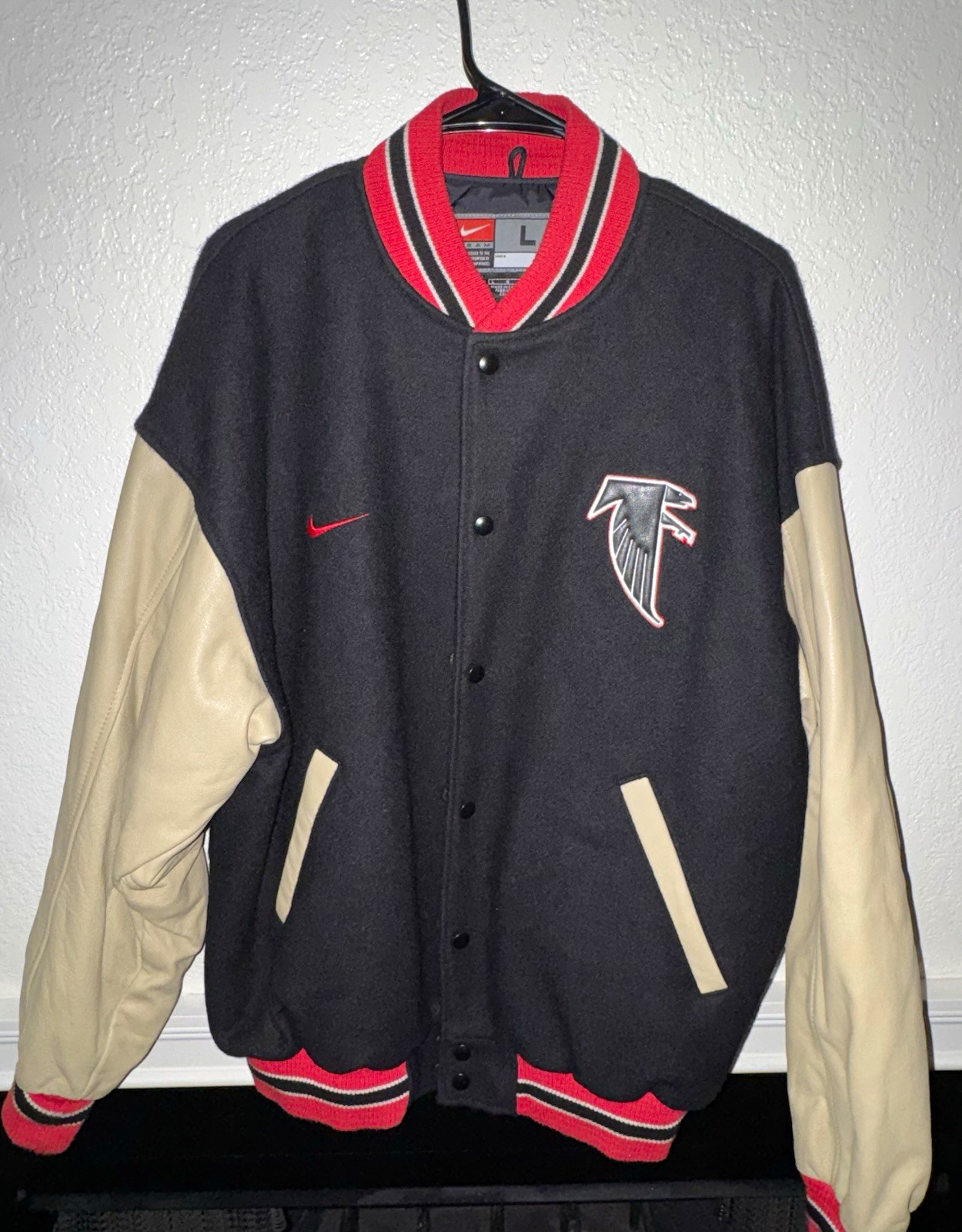 Vintage Nike Team Atlanta Falcons NFL varsity/letterman jacket