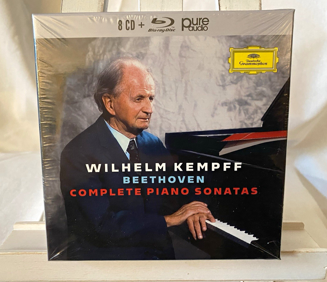 Wilhelm Kempff Beethoven Complete Piano Sonatas 9CD + Blu-ray Audio DG 2019 Wilhelm Kempff Beethoven Complete Piano Sonatas 9CD + Blu-ray Audio DG 2019