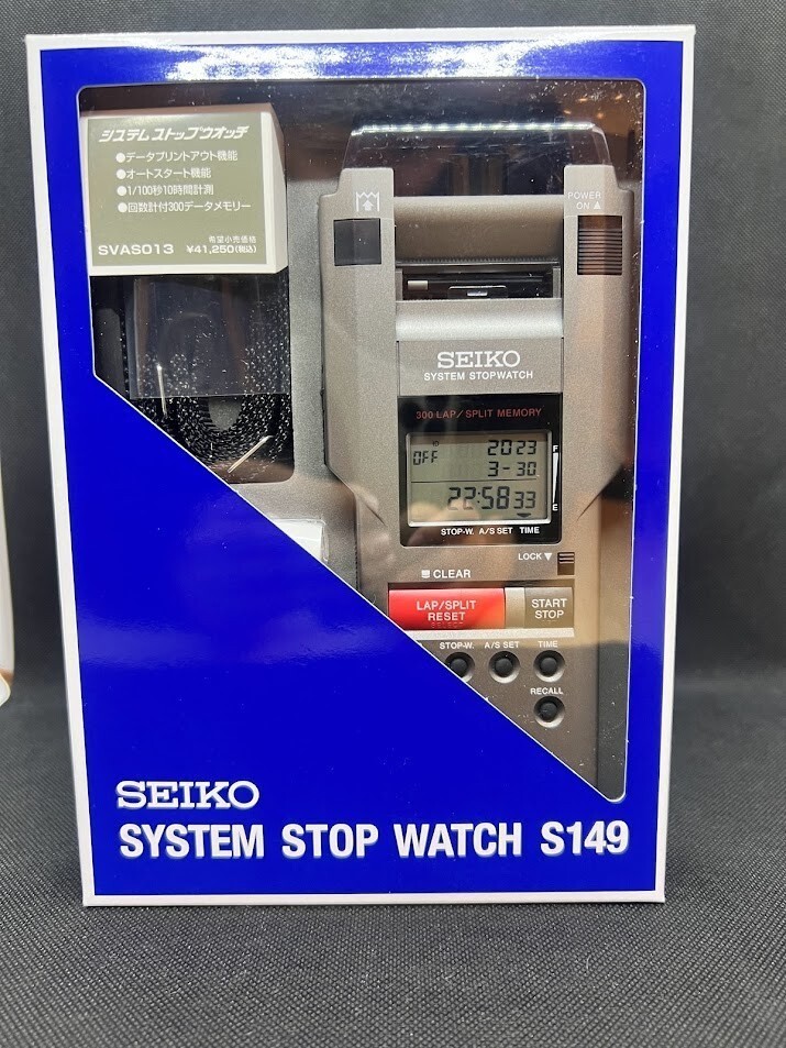 SEIKO SVAS013 Printer Integrated system Stopwatch Digital Quartz 