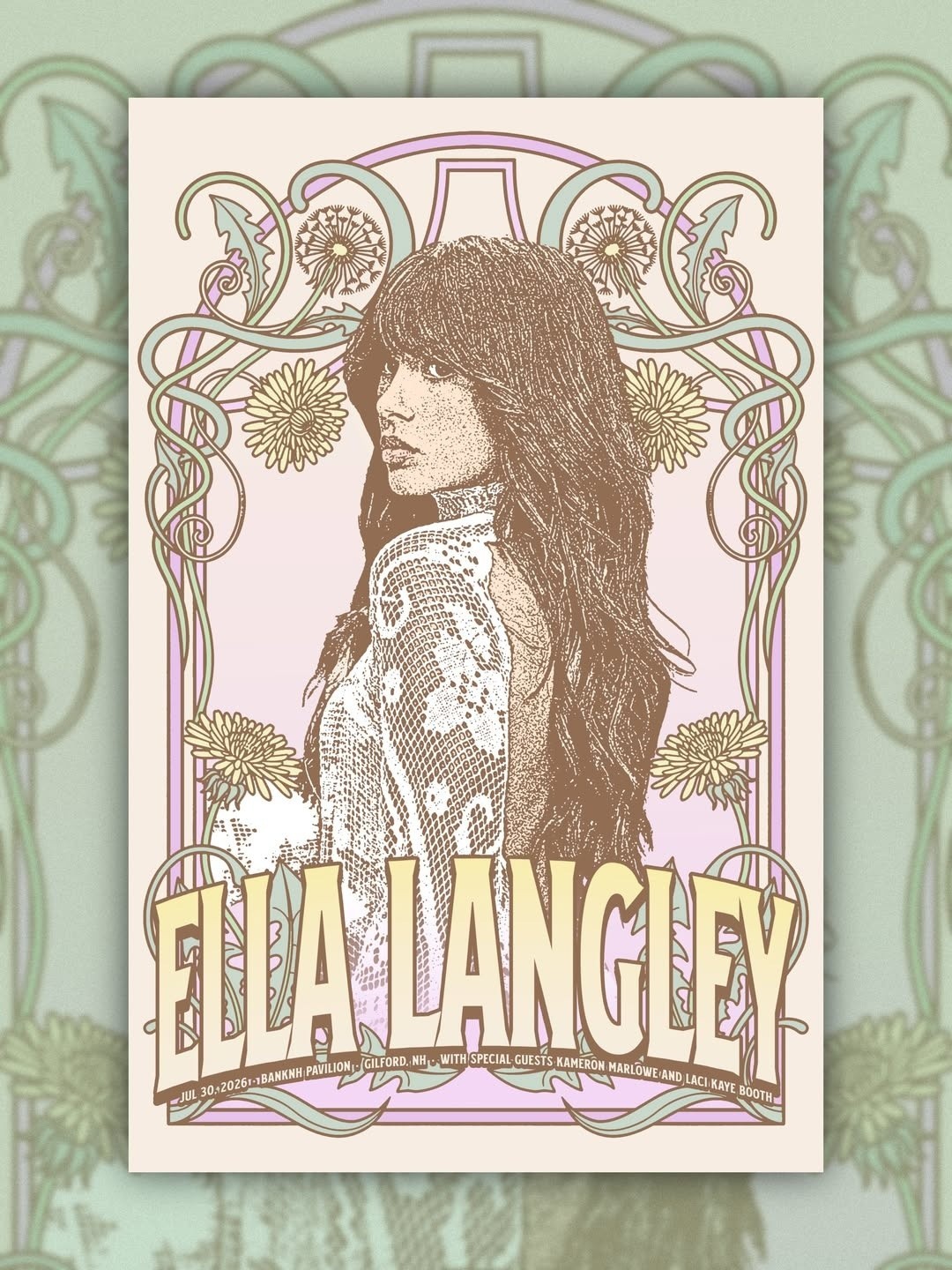 Ella Langley At CMAC In Canandaigua New York On July 31 2026 Poster