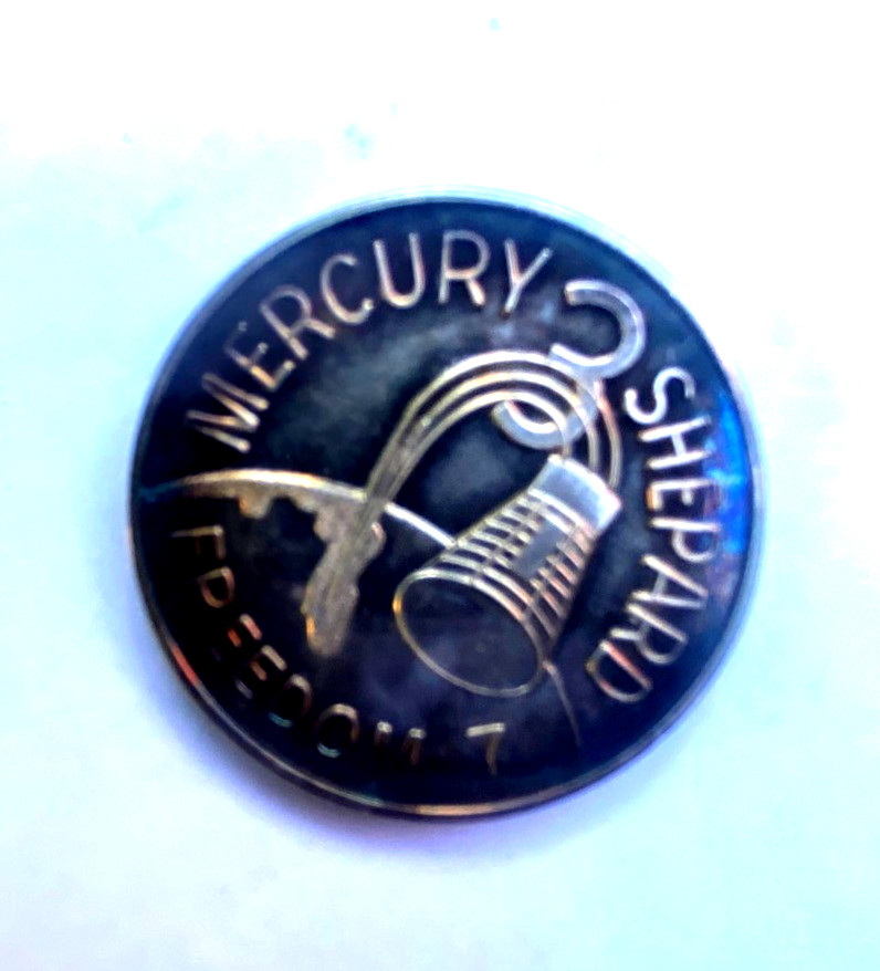999 Silver Medal - Nasa Mercury Freedom 7 Alan Shepard 1961 Rare - 17 G