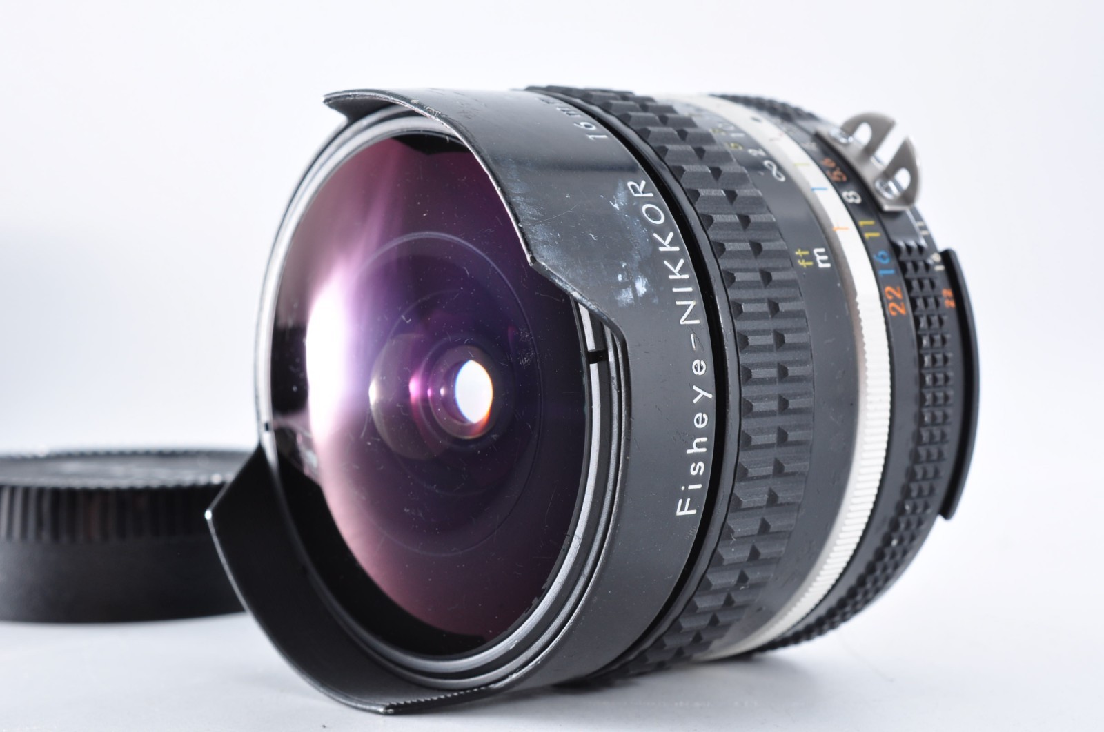 Nikon Ai-s Fisheye Nikkor 16mm f/2.8 MF Wide Lens From JAPAN [Exc+4] #1987