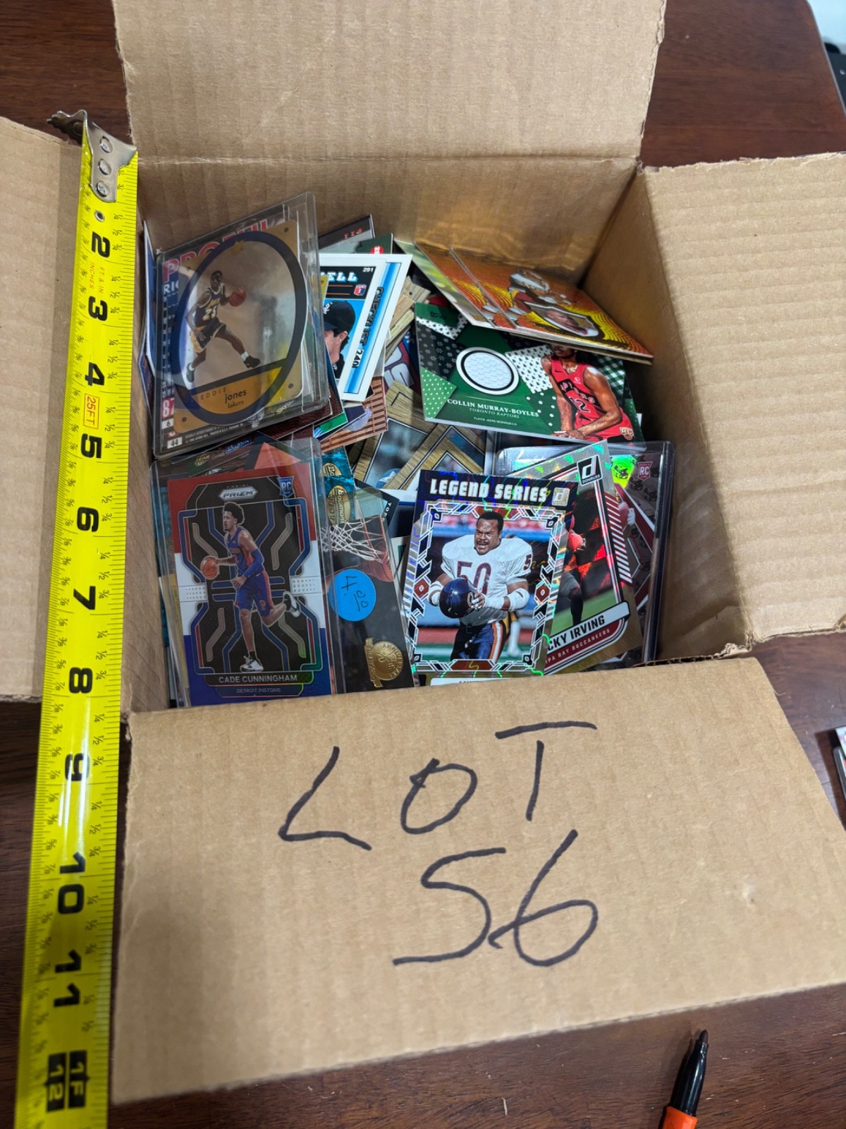 UNSORTED SPORTS CARD LOT (LOT 56) UNSORTED SPORTS CARD LOT (LOT 56)