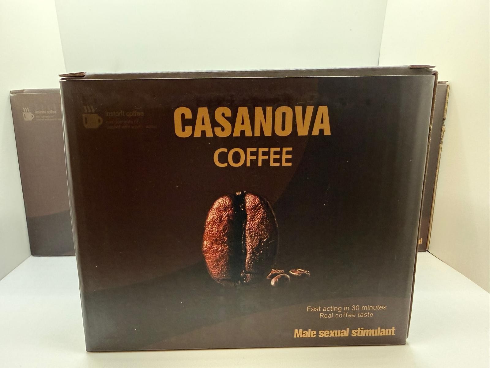 (10-Pack) Casanova Coffee™ Men’s Instant Coffee Blend - Stimulant & Stamina