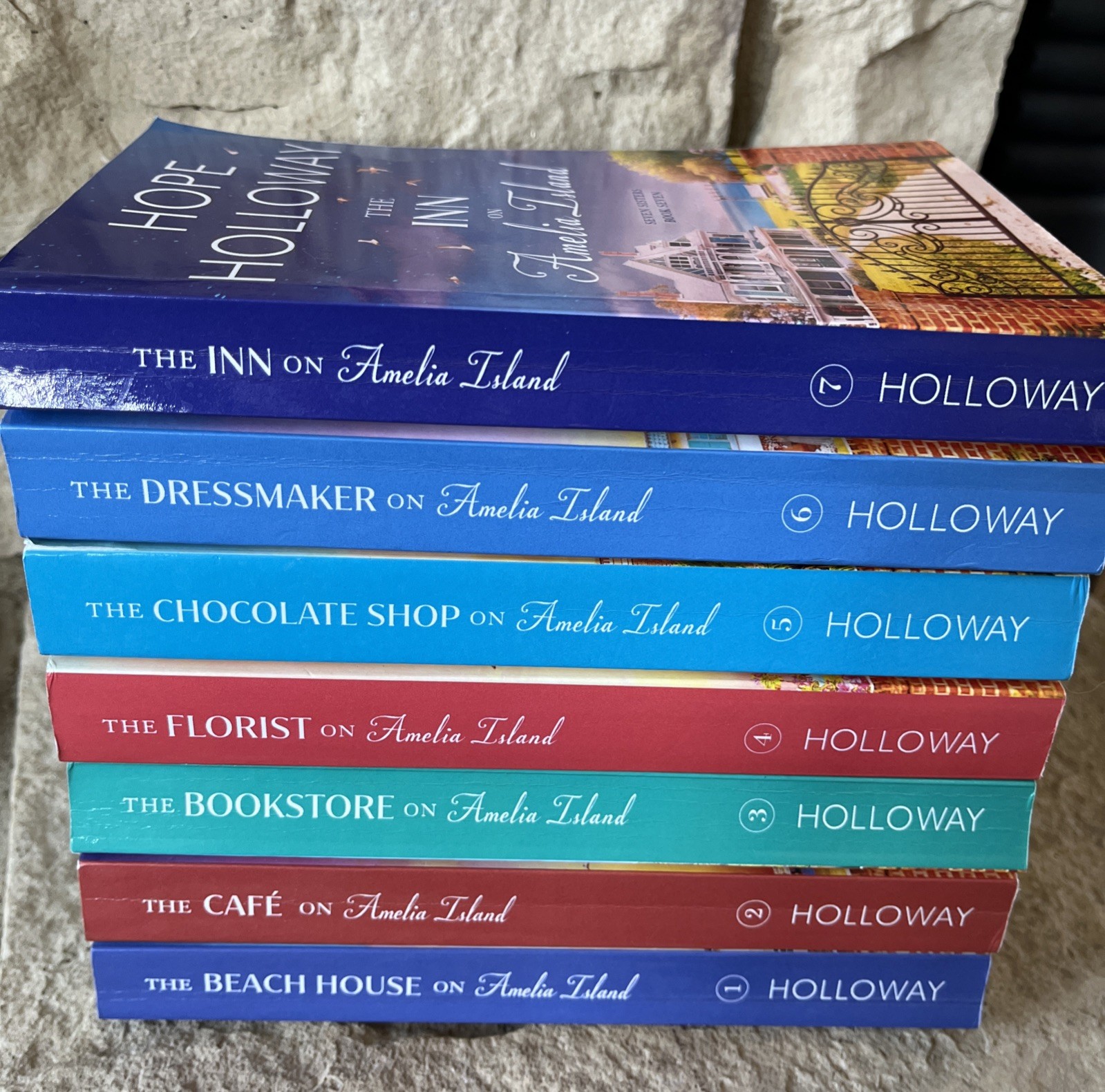 Seven Sisters Amelia Island Complete Series Books 1-7 Paperback by Hope Holloway Seven Sisters Amelia Island Complete Series Books 1-7 Paperback by Hope Holloway