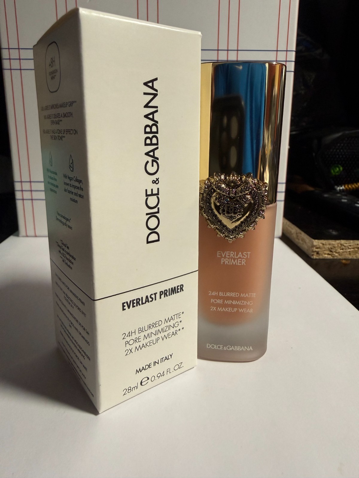 Dolce & Gabbana EVERLAST PRIMER 24h BLURRED MATTED, PORE MINIMIZING, 28mL TESTER Dolce & Gabbana EVERLAST PRIMER 24h BLURRED MATTED, PORE MINIMIZING, 28mL TESTER