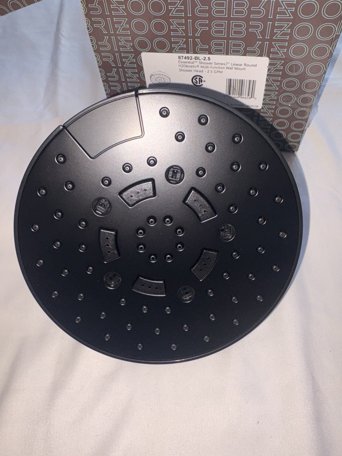 Brizo 87292-PN-2.5 Essential Multi-Function Shower Head, 2.5 GPM Brizo 87292-PN-2.5 Essential Multi-Function Shower Head, 2.5 GPM