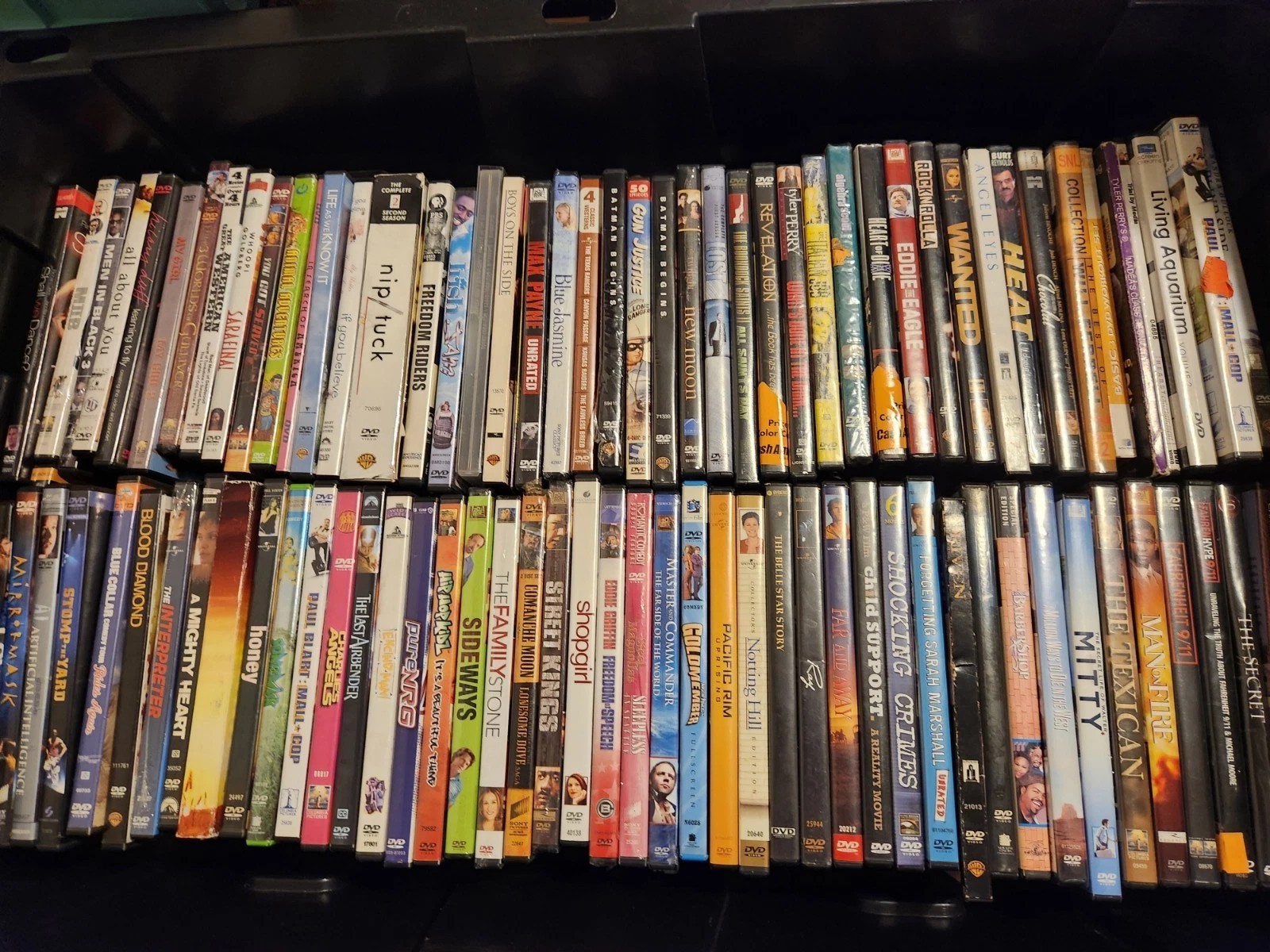 Huge Wholesale Dvd Movie Lot Of 100 Assorted Mixed Genre Titles Resale Collector