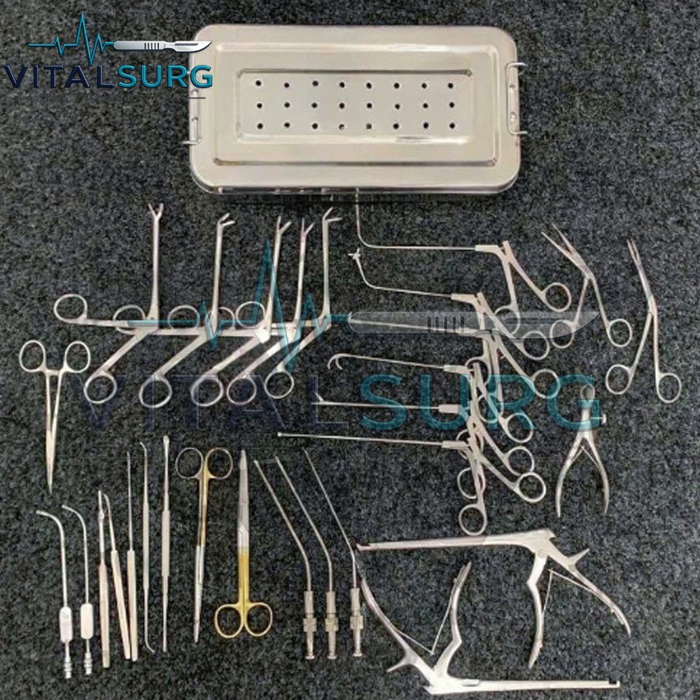 Fess Instruments Set Endoscopic Sinus Surgery ENT Instrument Set A+ German Steel