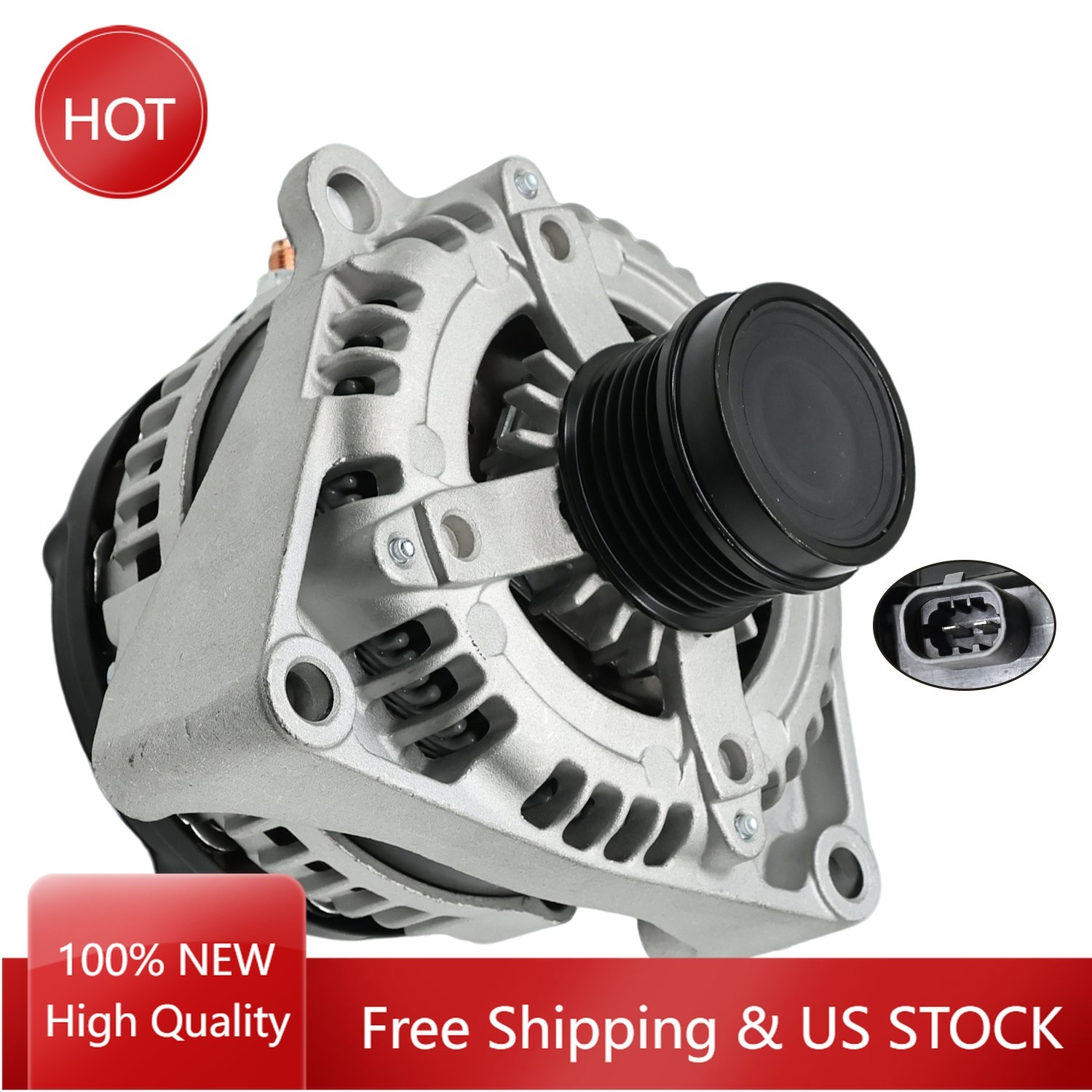 2014-2019 1500 5.3L 6.2L 14007 Alternator For Chevrolet & GMC Silverado Sierra