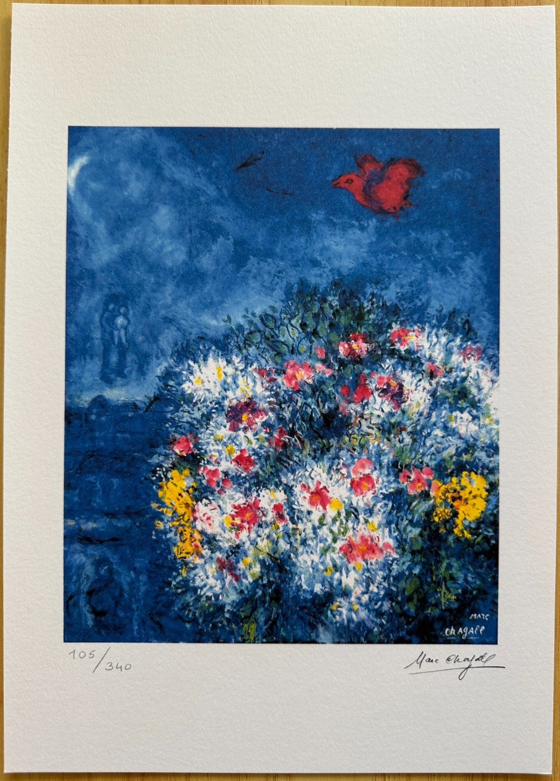 Marc Chagall Signed & Numbered Edition Lithograph 