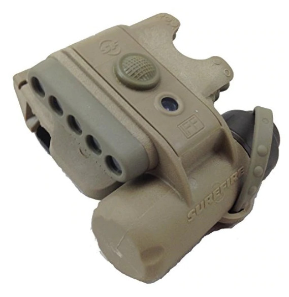 SureFire HL1-B-TN Helmet Light, 3V, 1.4-19.2 lu, IR/WH/IR LEDs, Tan SureFire HL1-B-TN Helmet Light, 3V, 1.4-19.2 lu, IR/WH/IR LEDs, Tan