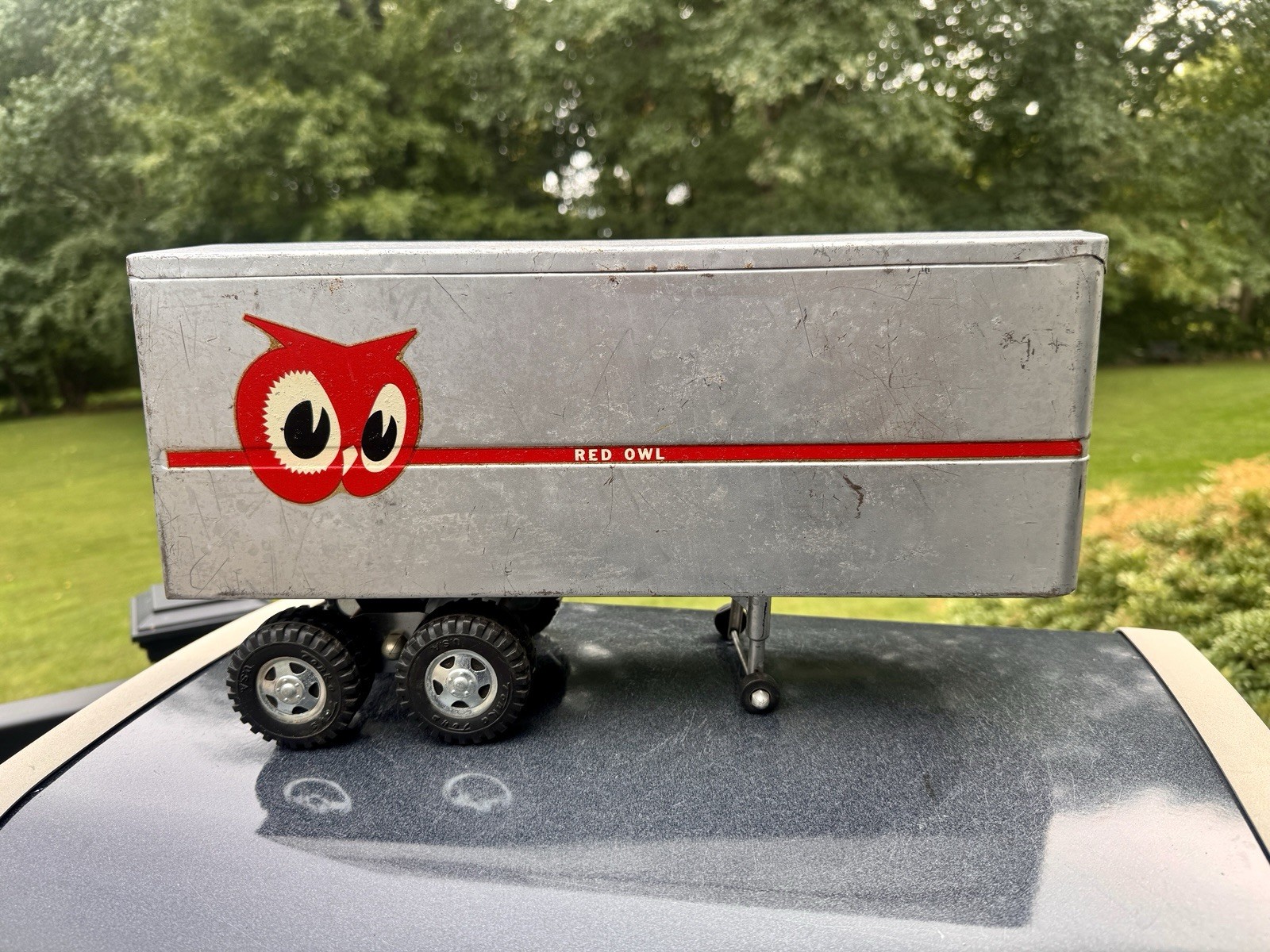 Tonka Rare Red Owl Private Label Semi Trailer
