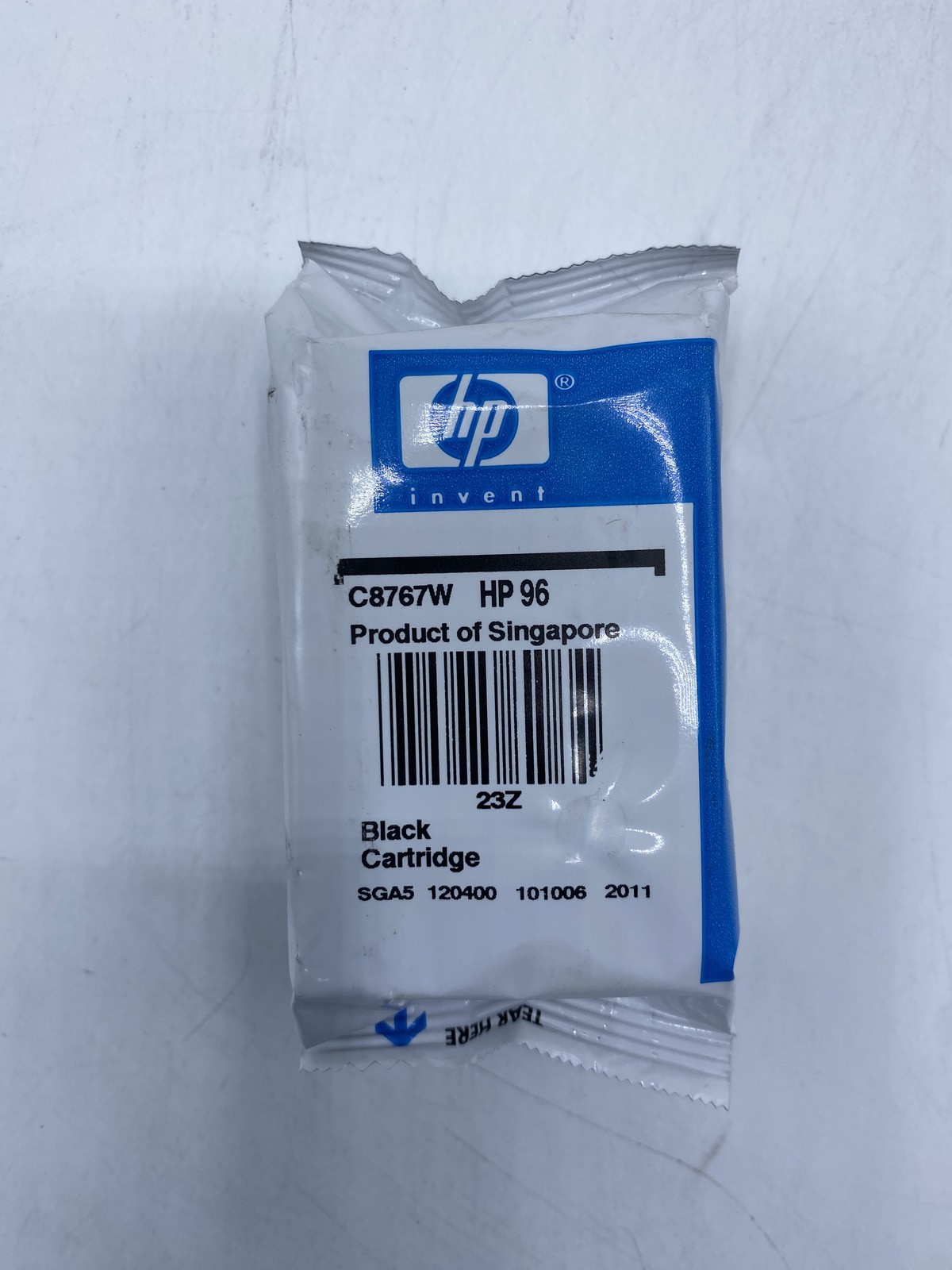 C8767WN (#96) OEM HP Black High Yield InkJet Cartridge. No Box