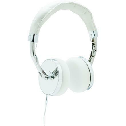 New Nixon Nomadic Mic DJ Headphones - White - Foldable w/ Case  - Retail $120