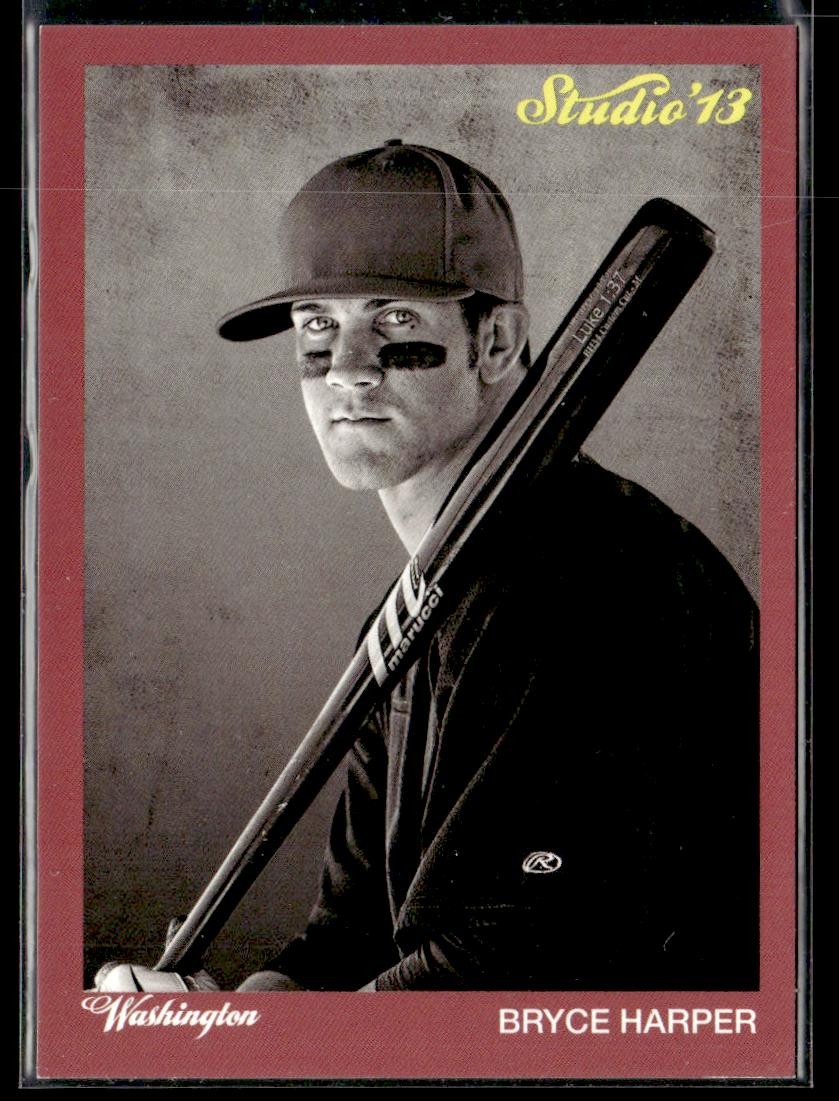 2013 Panini Father's Day Bryce Harper Studio HSC