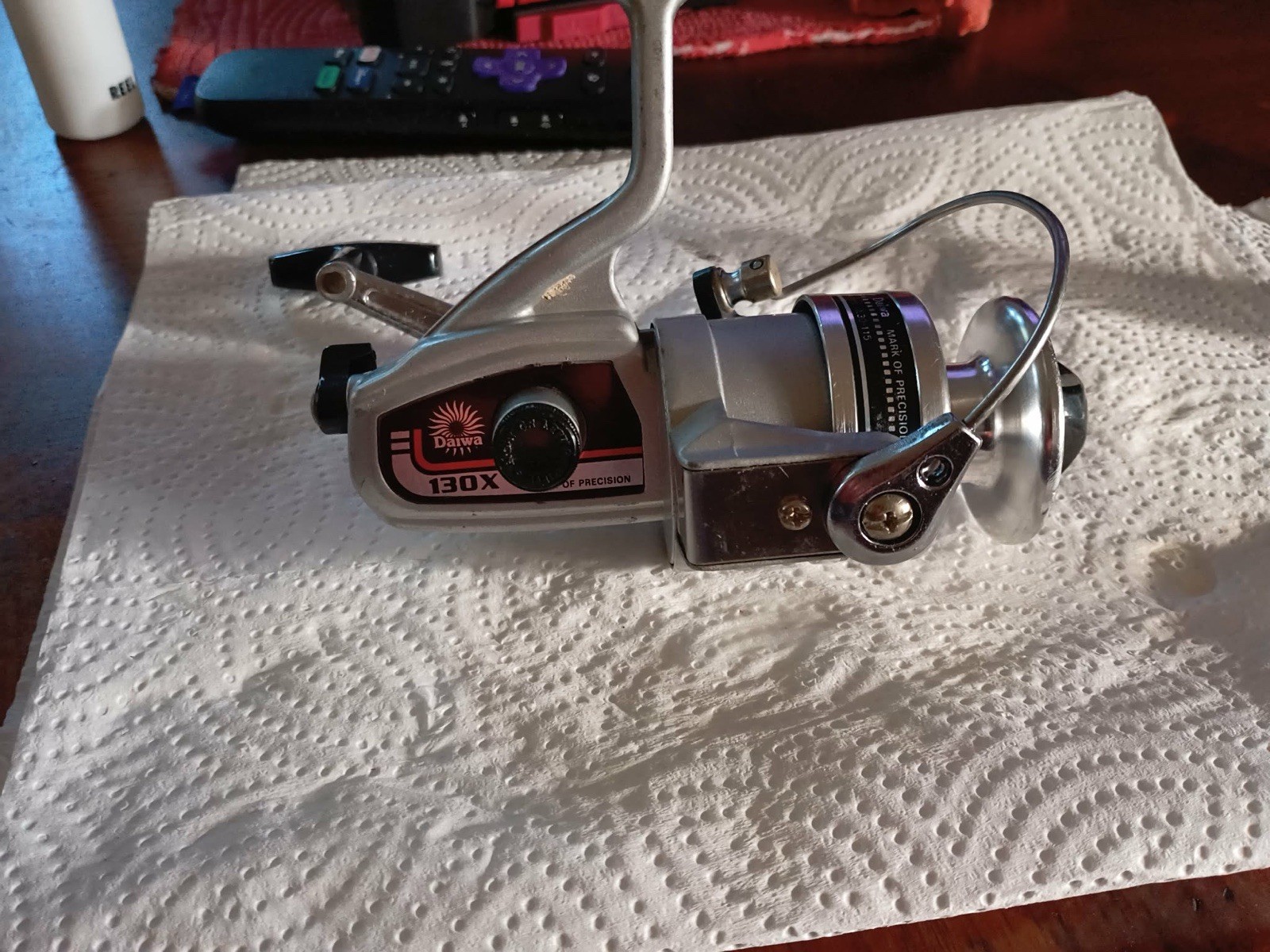 Daiwa 130X Vintage Spinning Fishing Reel for All Freshwater Fishing Species