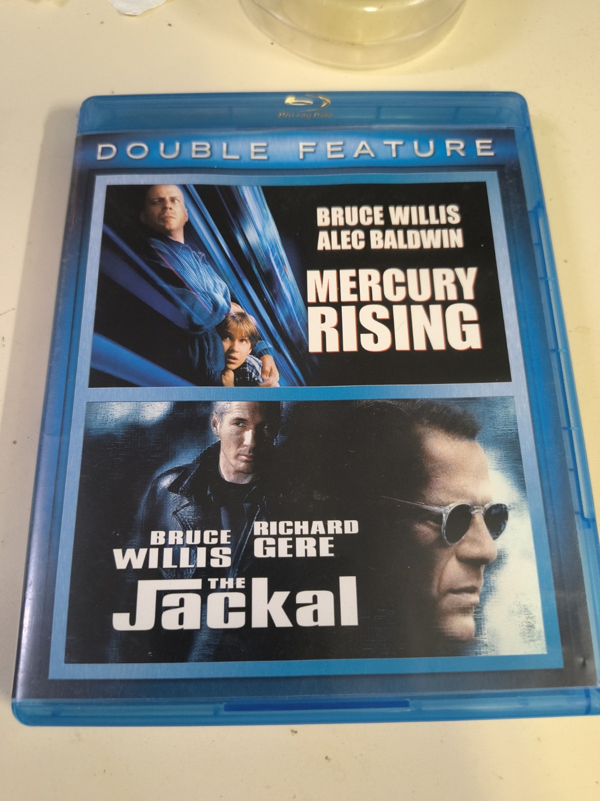 Mercury Rising / the Jackal (Blu-ray. 2 disks) Not Sealed. See Description. Mercury Rising / the Jackal (Blu-ray. 2 disks) Not Sealed. See Description.