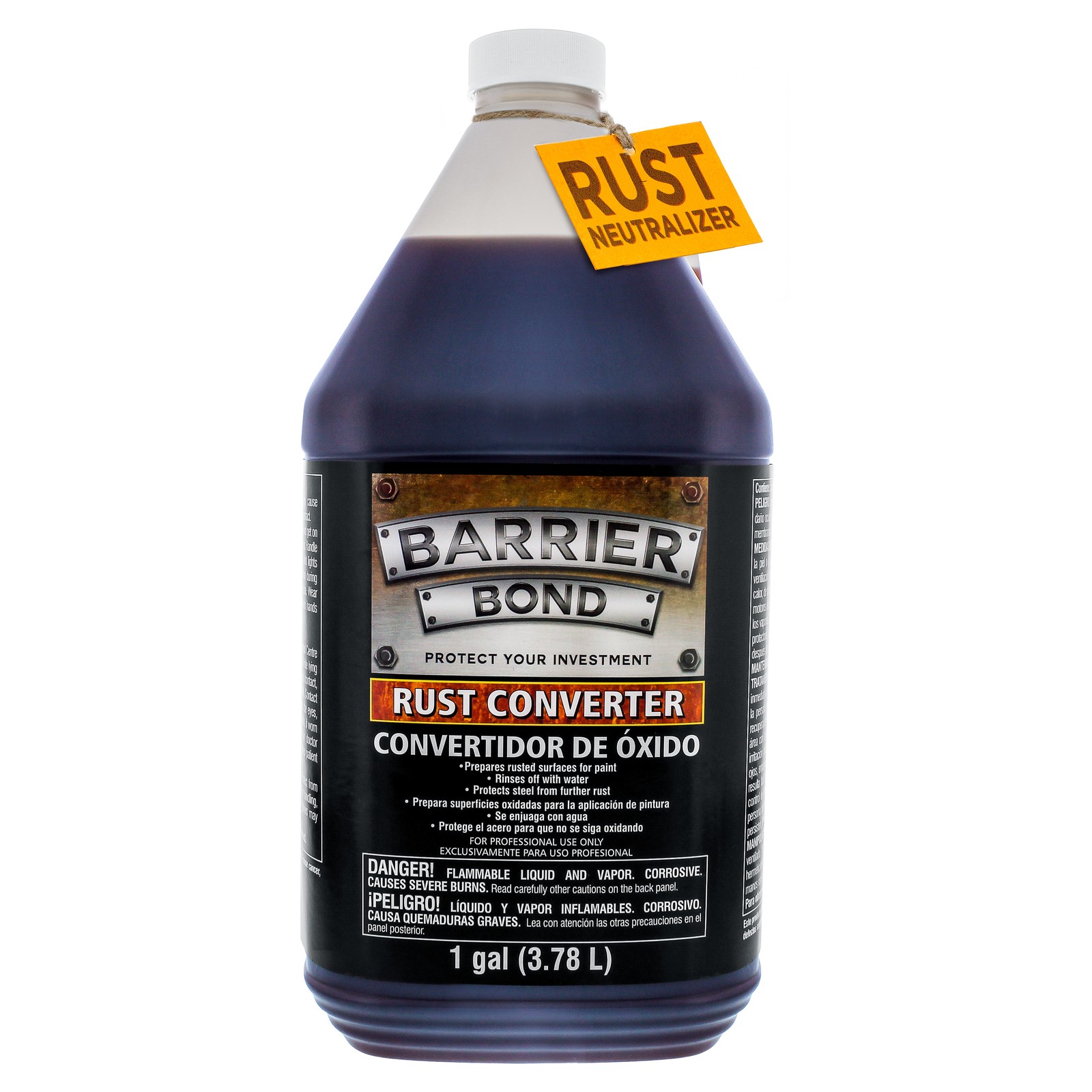 Barrier Bond - Rust Off - Rust-Converter Coating - 1 Gallon Container Barrier Bond - Rust Off - Rust-Converter Coating - 1 Gallon Container