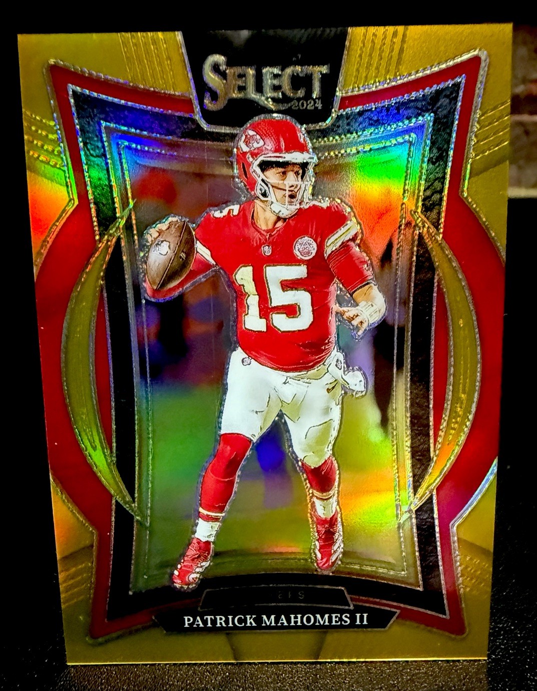 2024 Select Pat Mahommes Gold Prizm 5/10 Number Match-5th Overall Draft Match 2024 Select Pat Mahommes Gold Prizm 5/10 Number Match-5th Overall Draft Match