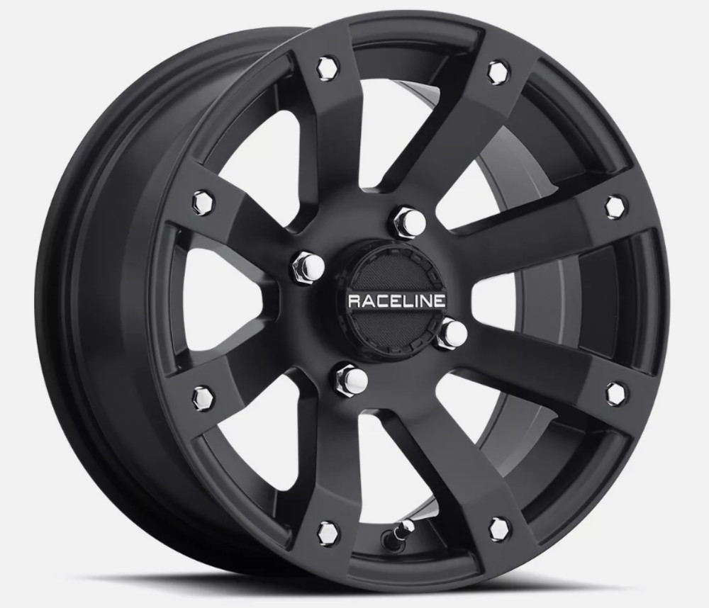 Raceline Motorsports Scorpion Black Wheel 12x7 4/137 5+2 A7927056-43