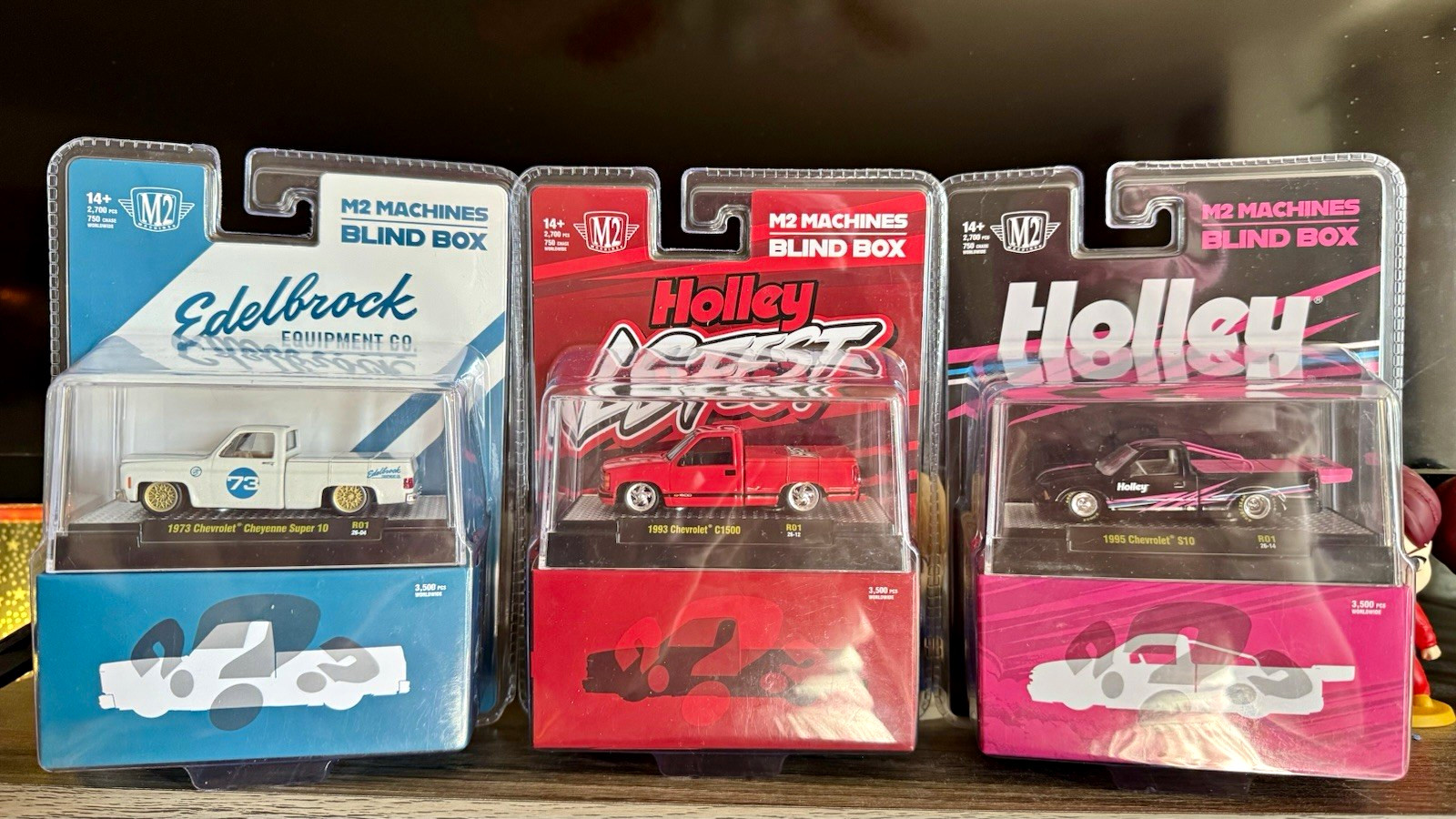 🔥M2 Machines Blind Box Complete Lot Of 3 Factory Seal CHANGE of CHASE Chevrolet 🔥M2 Machines Blind Box Complete Lot Of 3 Factory Seal CHANGE of CHASE Chevrolet