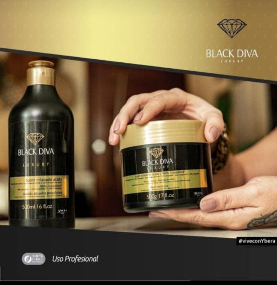 Kit Ybera Black Diva 17 oz 100% ORIGINAL