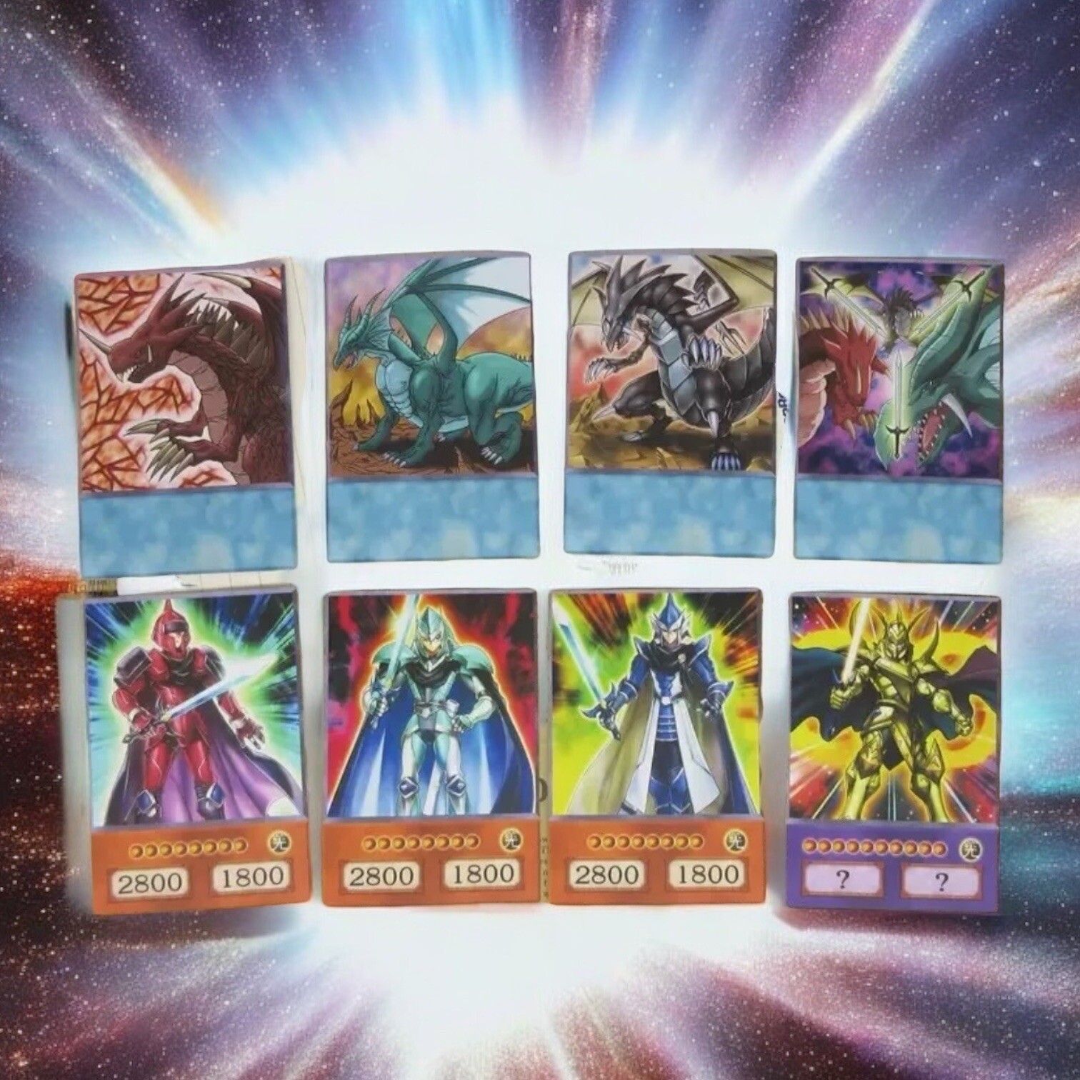 Yugioh Anime Card Set- Legendary Dragons (Timaeus, Critias, Hermos, Knights, Etc