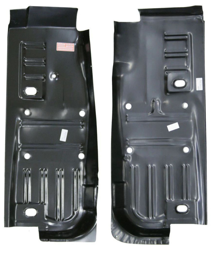 1965-1970 Mustang Pair Full Length Floor Pans Coupe/Fastback Left/ Right New