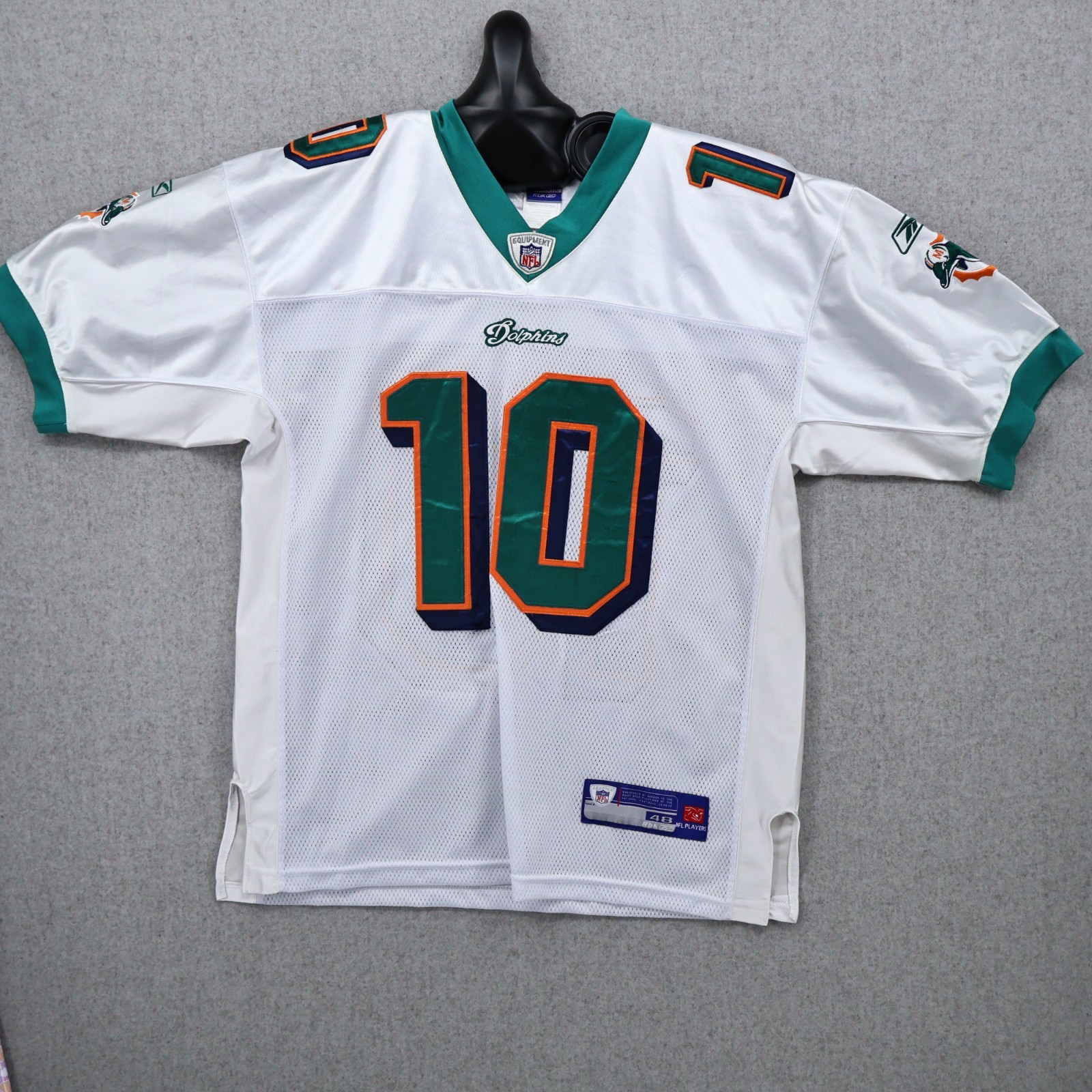 Vintage 2000s Reebok Miami Dolphins Chad Pennington #10 Jersey Men\'s 48