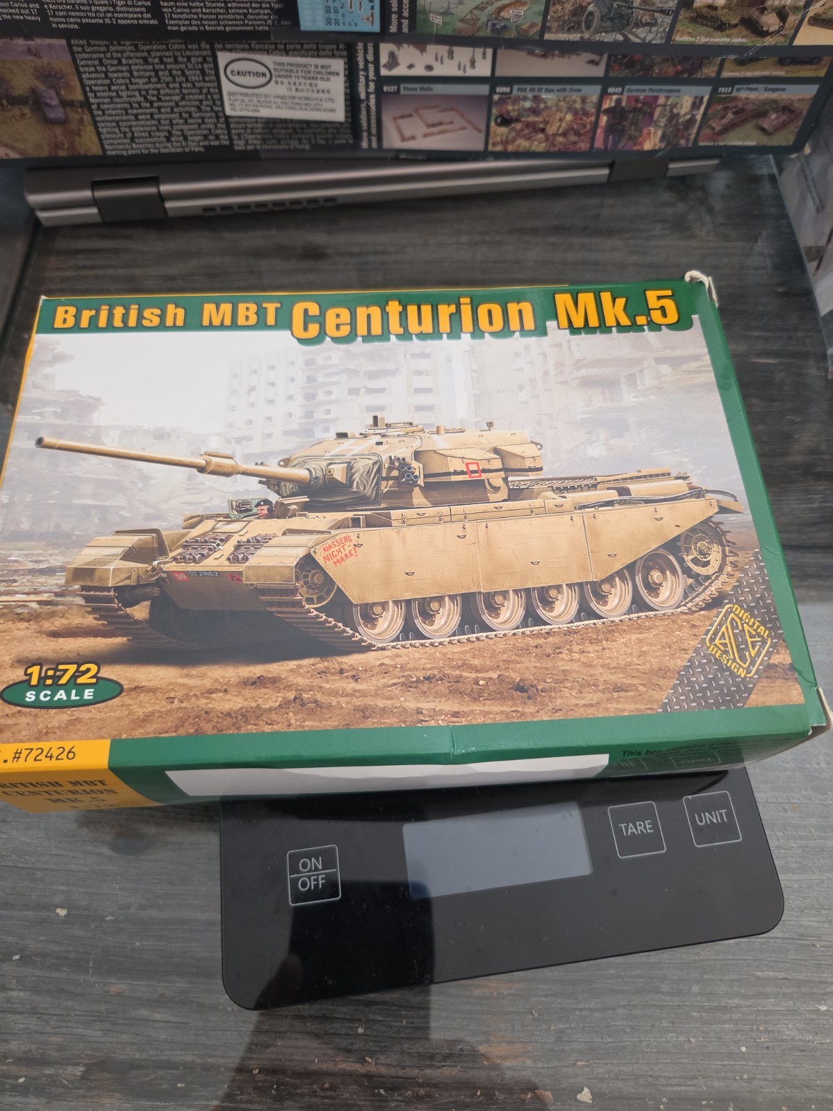 Ace 72426 British MBT Centurion Mk.5 1:72 Scale Model Kit Tank New Old Stock