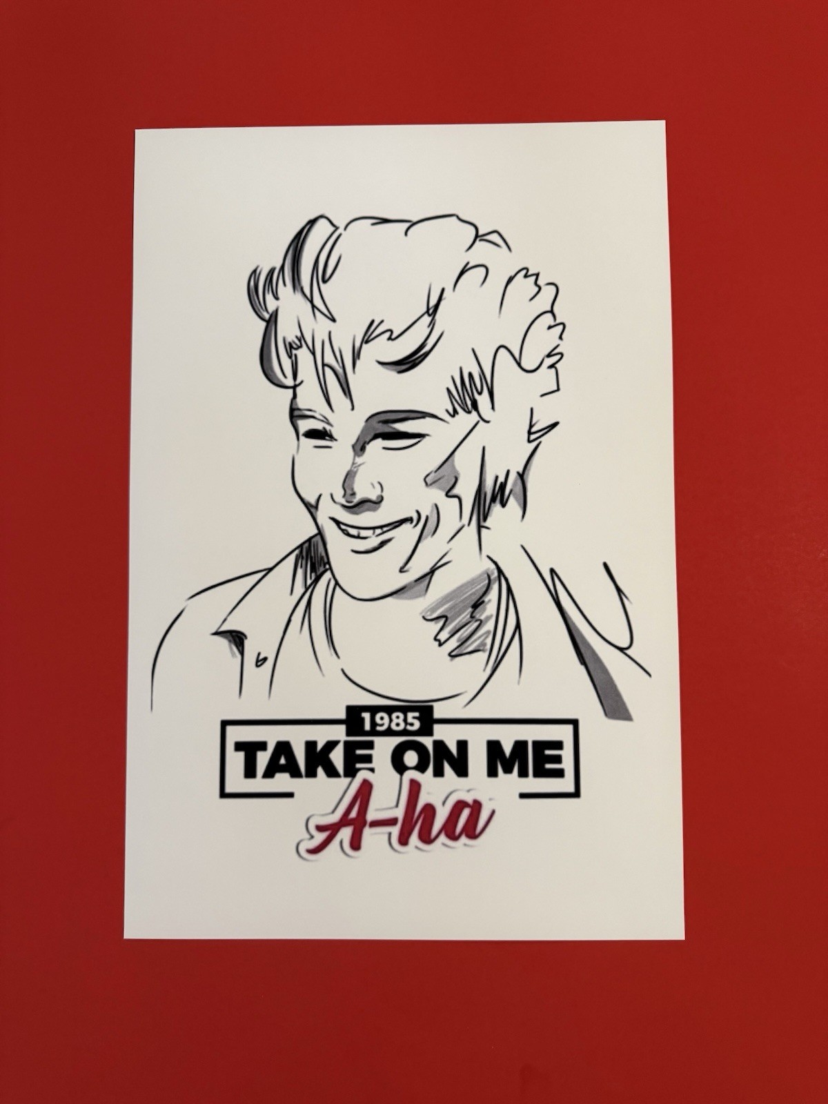 A-HA TAKE ON ME VIDEO STILL PROMO POSTER (MULTI SIZES) A-HA TAKE ON ME VIDEO STILL PROMO POSTER (MULTI SIZES)