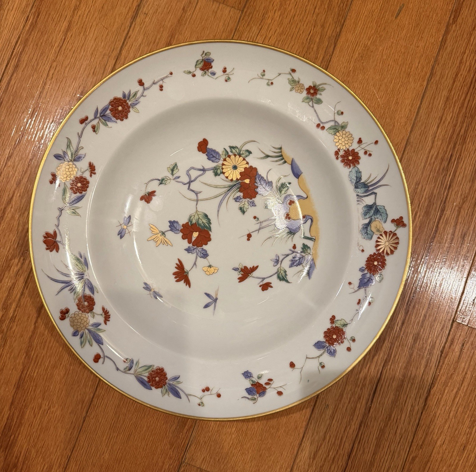Rock Garden 10” Dinner Plate by Vista Alegre in Portugal for Mottahedeh.