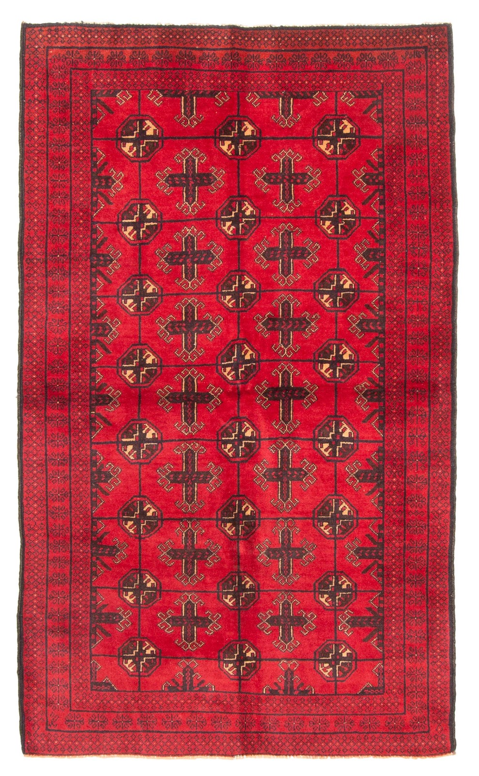 Traditional Vintage Hand-Knotted Area Rug 3\'6\