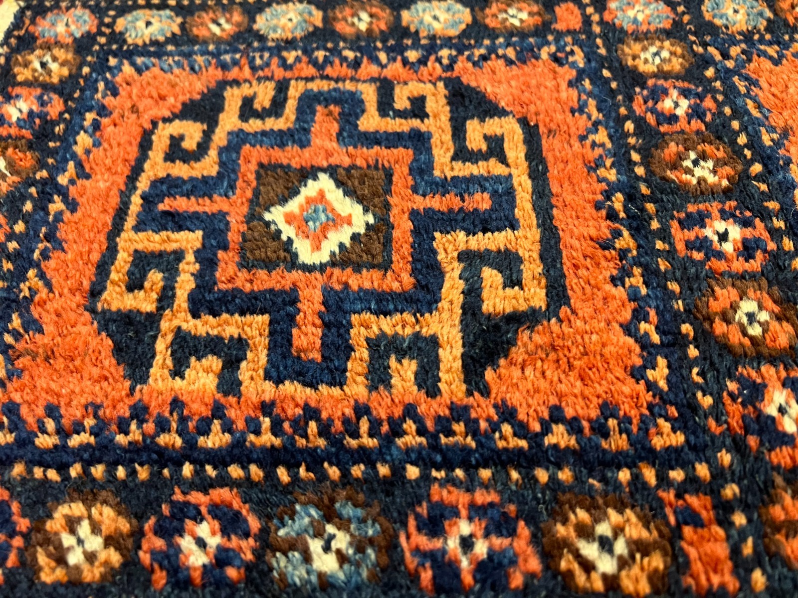 COLLECTRS ITEM Antique Nomad  Maldari, Tribal Sistan Natural Vegetable Nomad Rug