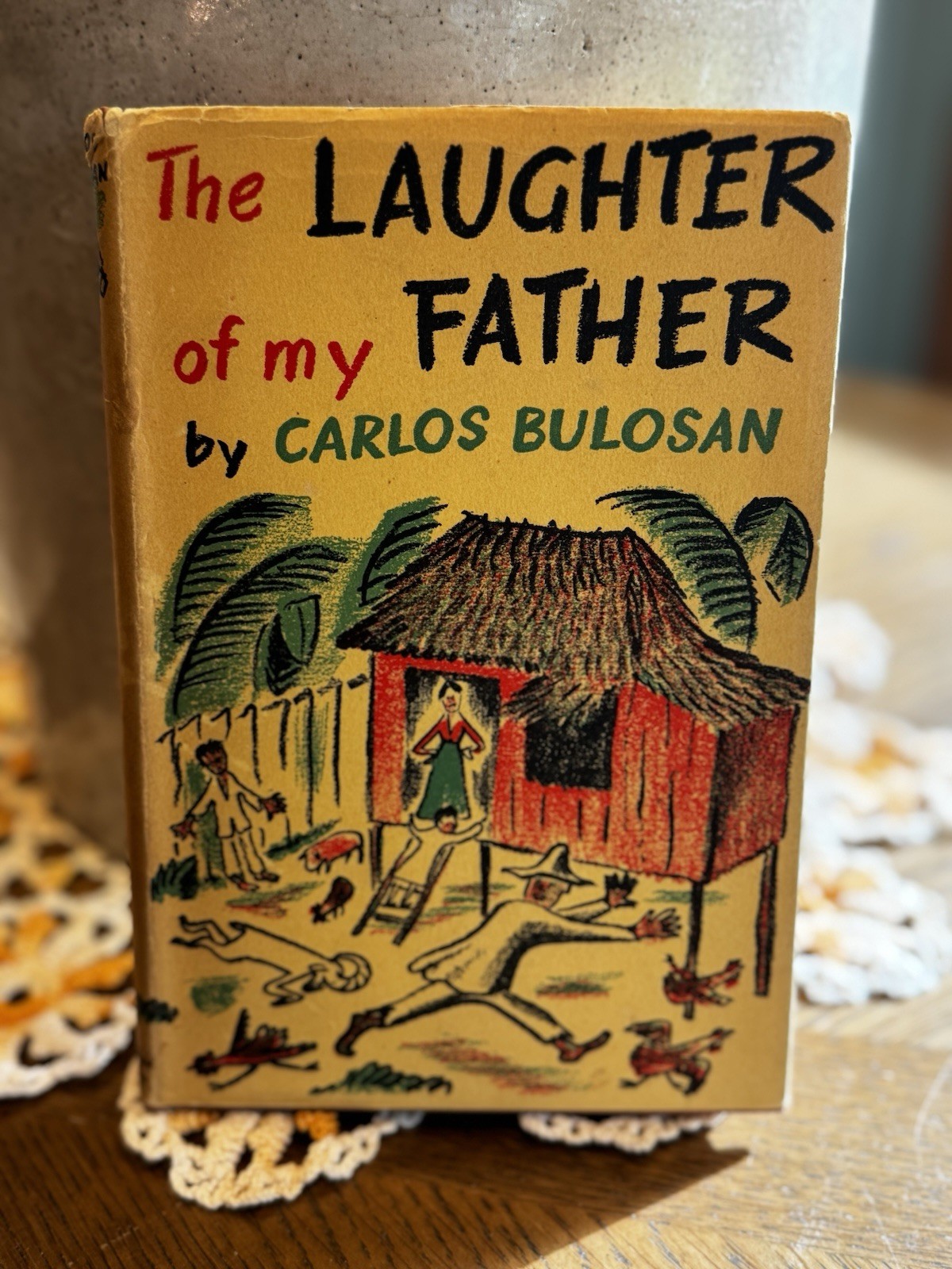 RARE 1944 First Edition - The Laughter Of My Father - Carlos Bulosan - WWII Book