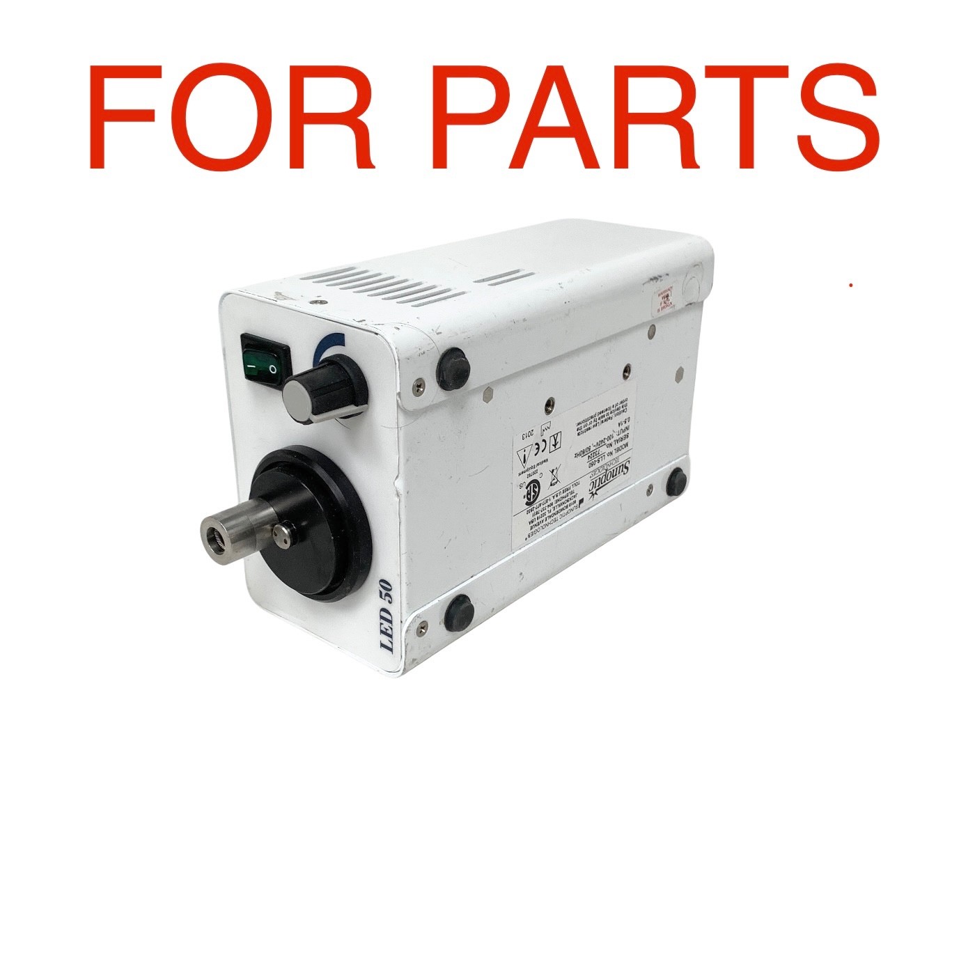 SUNOPTIC REF LLS-050 LED 50 LIGHT SOURCE FOR PARTS ONLY