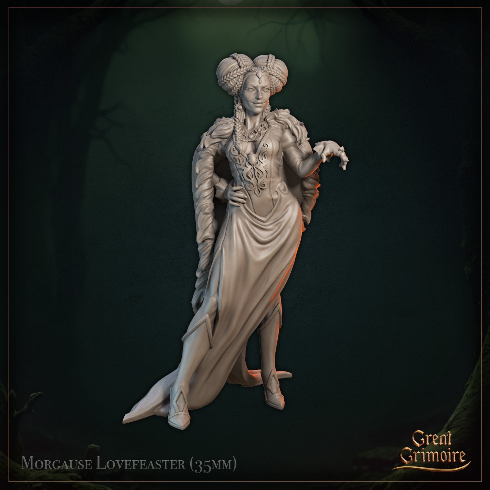 Tainted Hearts Bloom: Great Grimoire | DnD 5e D&D | Zombie Vampire Miniatures