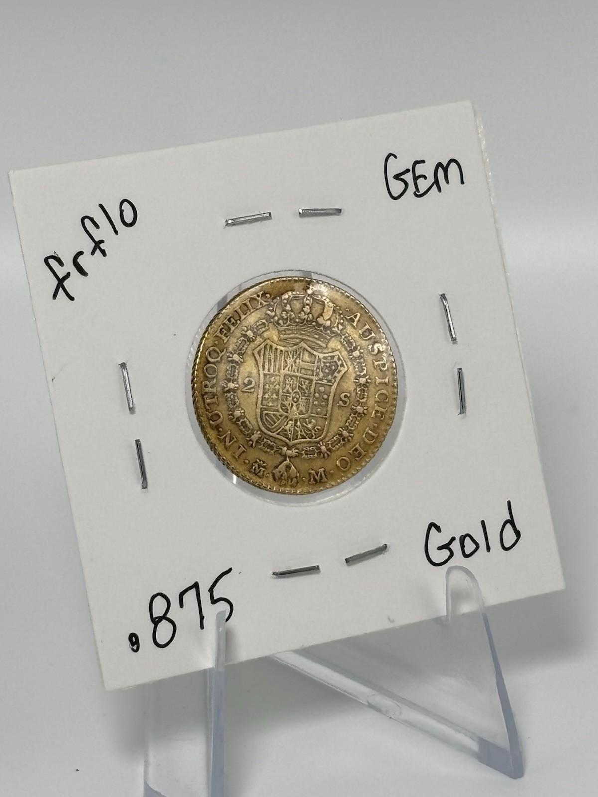 Charles III Gold Coin 1788 Gold Bullion #34 Charles III Gold Coin 1788 Gold Bullion #34