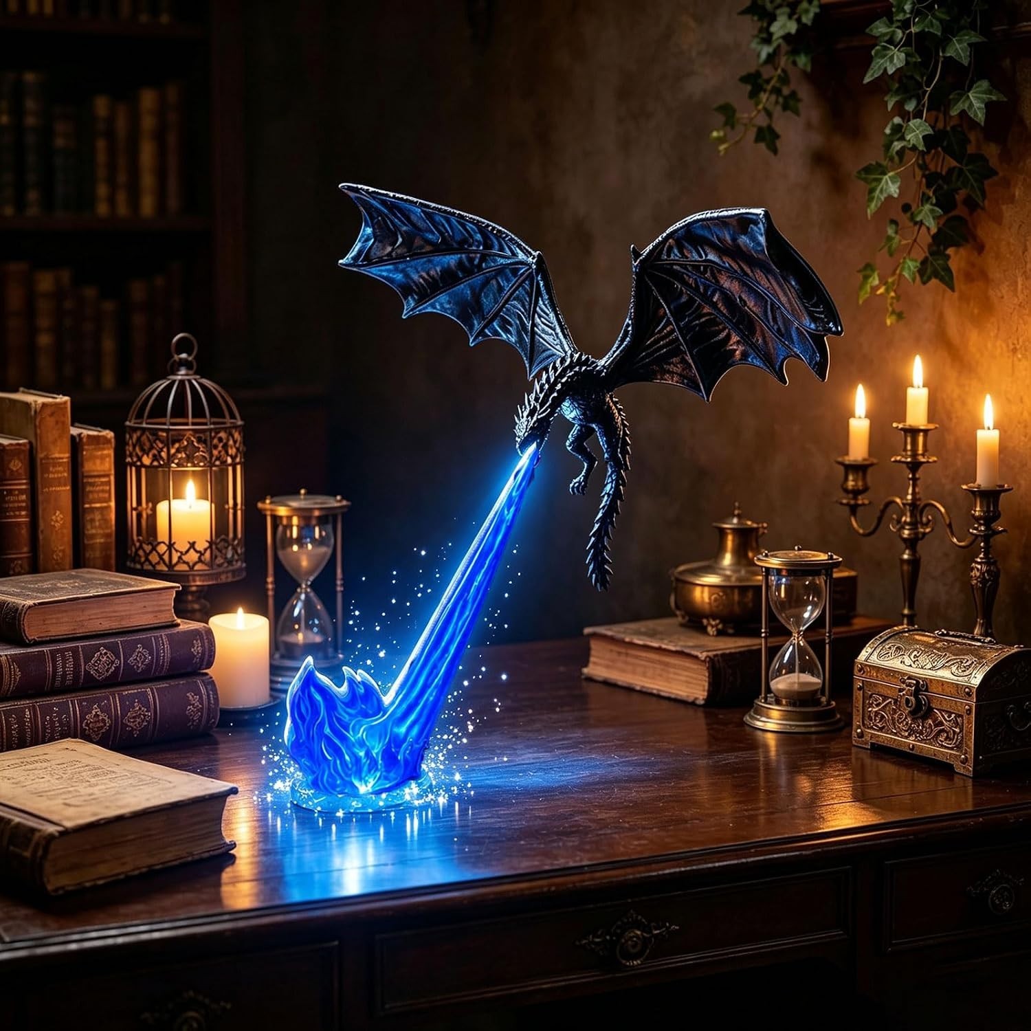 Dragon Breath Lamp Flying Dragon LED Night Light Desk best for decor gift