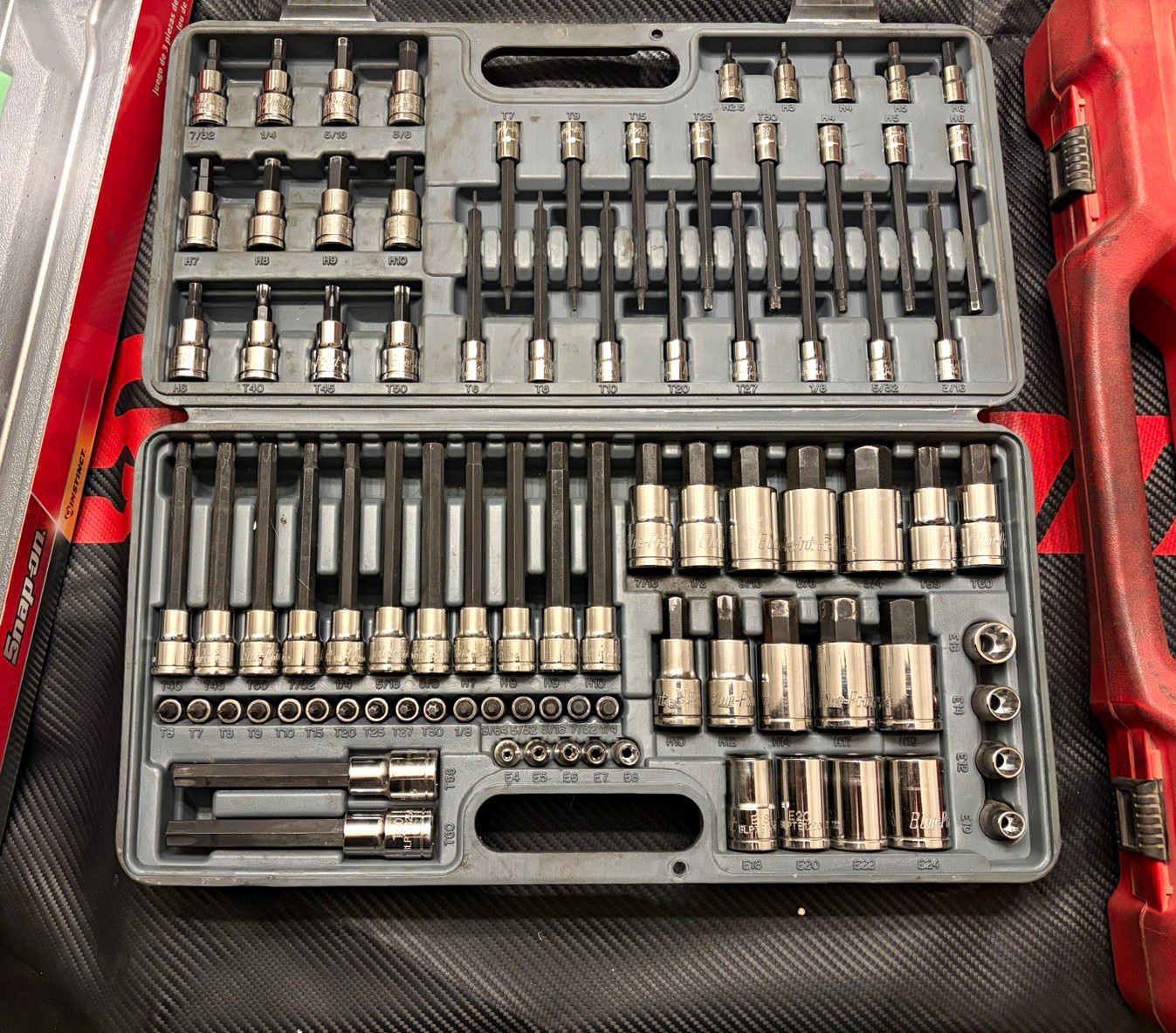 Blue-Point 87 Pc Torx & Hex Bit Socket Set Assorted Sizes BLPTHC87 Blue-Point 87 Pc Torx & Hex Bit Socket Set Assorted Sizes BLPTHC87