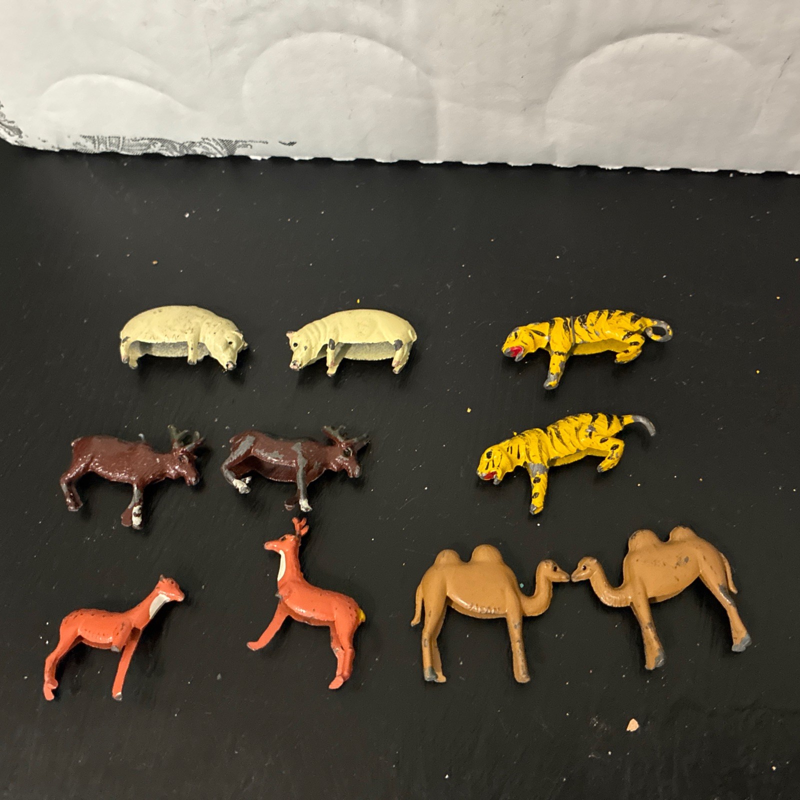 Lot Of Vintage Lead Animals Toys Lot Of 10 Lot Of Vintage Lead Animals Toys Lot Of 10