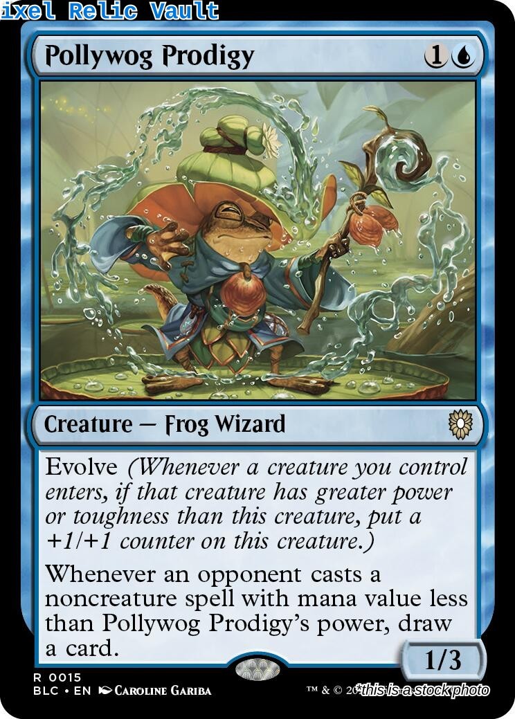 MTG - BLC - 15 - NM - Pollywog Prodigy MTG - BLC - 15 - NM - Pollywog Prodigy