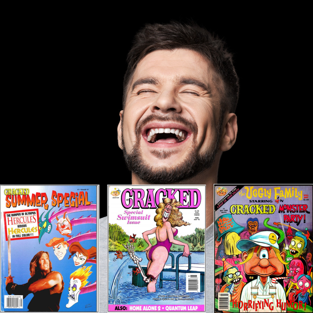 Cracked Magazine Huge Bundle Nearly 500 issues pdfs Big Collection & Specials