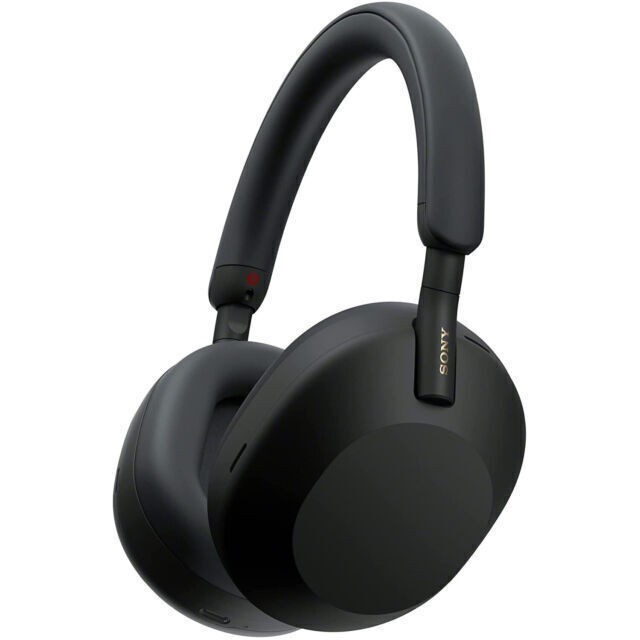 SONY WH1000XM5/B Noise Canceling Wireless Headphones - Black SONY WH1000XM5/B Noise Canceling Wireless Headphones - Black